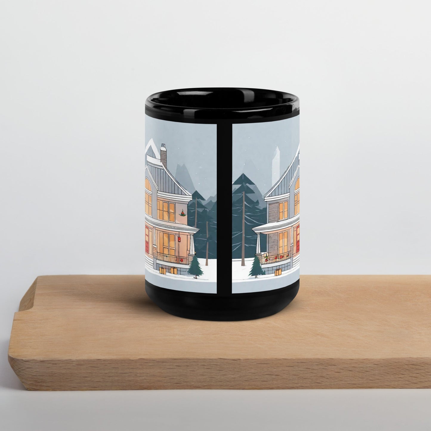 Black Glossy Mug