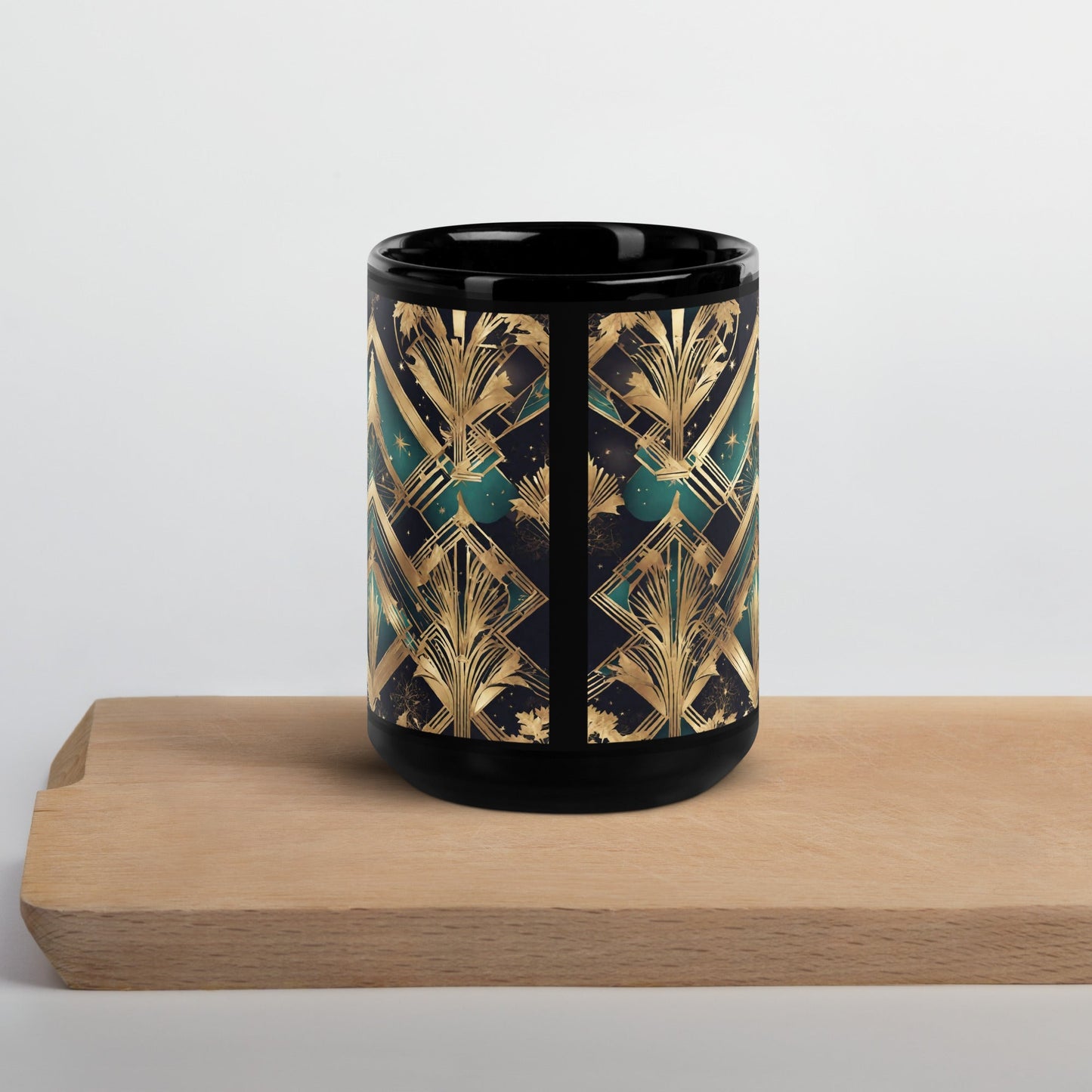 Black Glossy Mug
