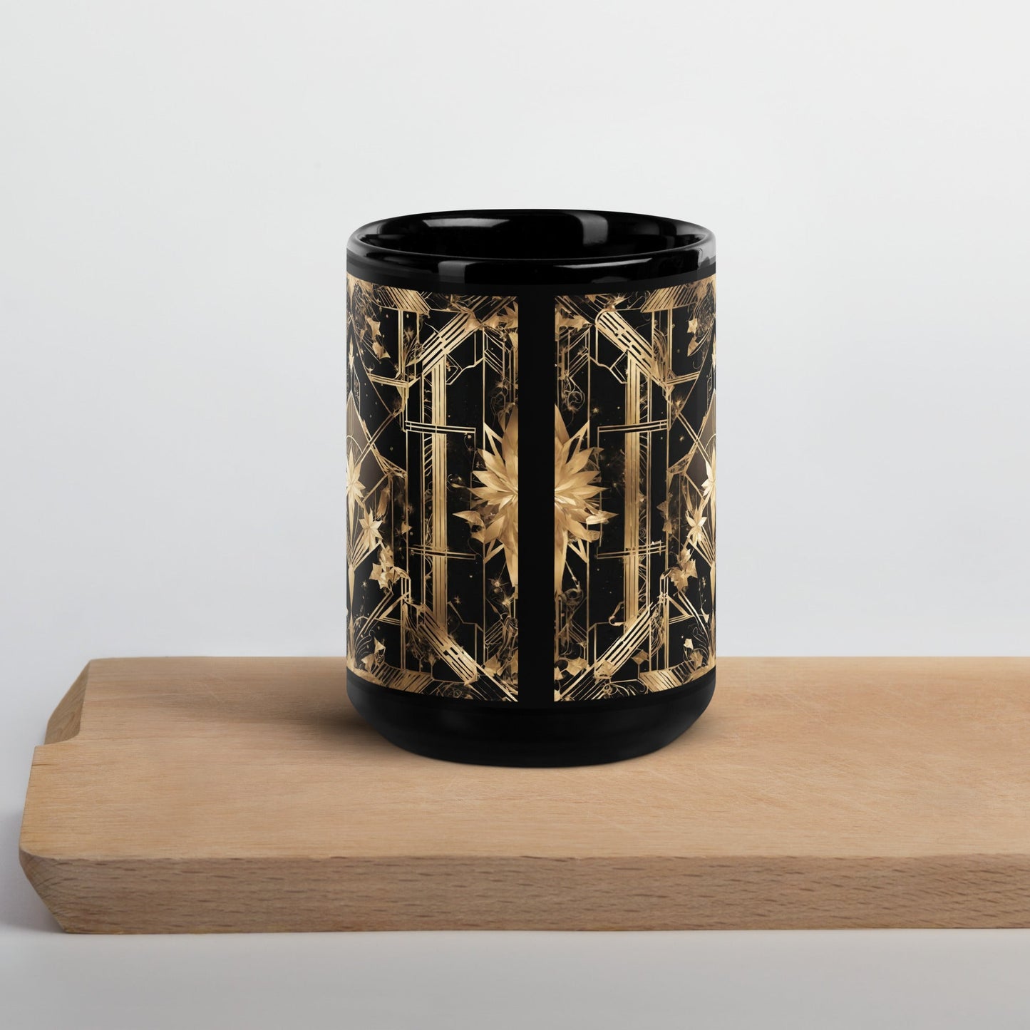 Black Glossy Mug