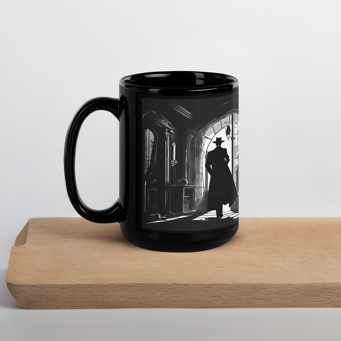 Black Glossy Mug