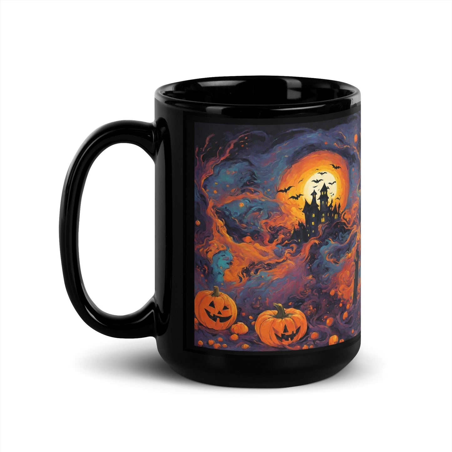 Black Glossy Mug