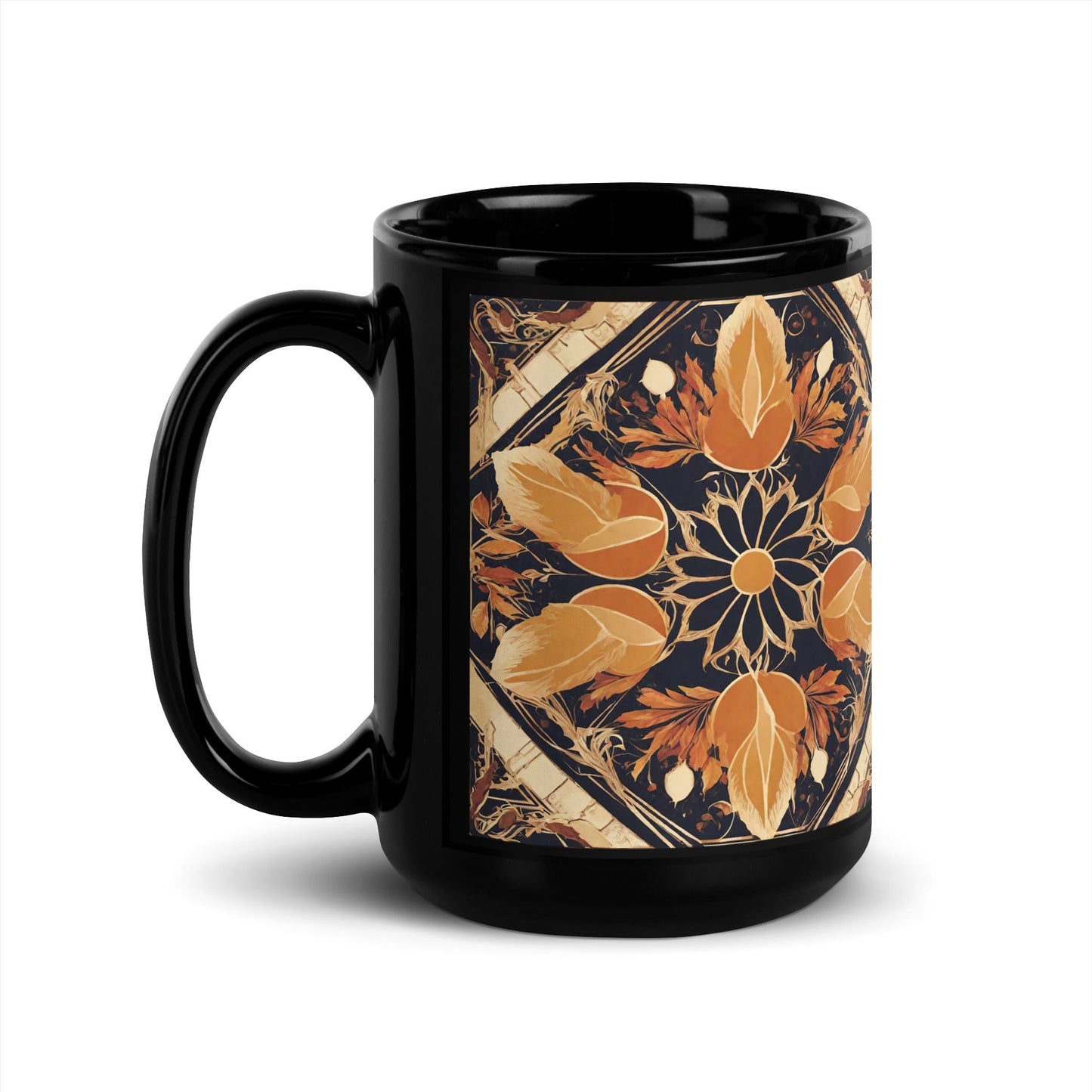 Black Glossy Mug