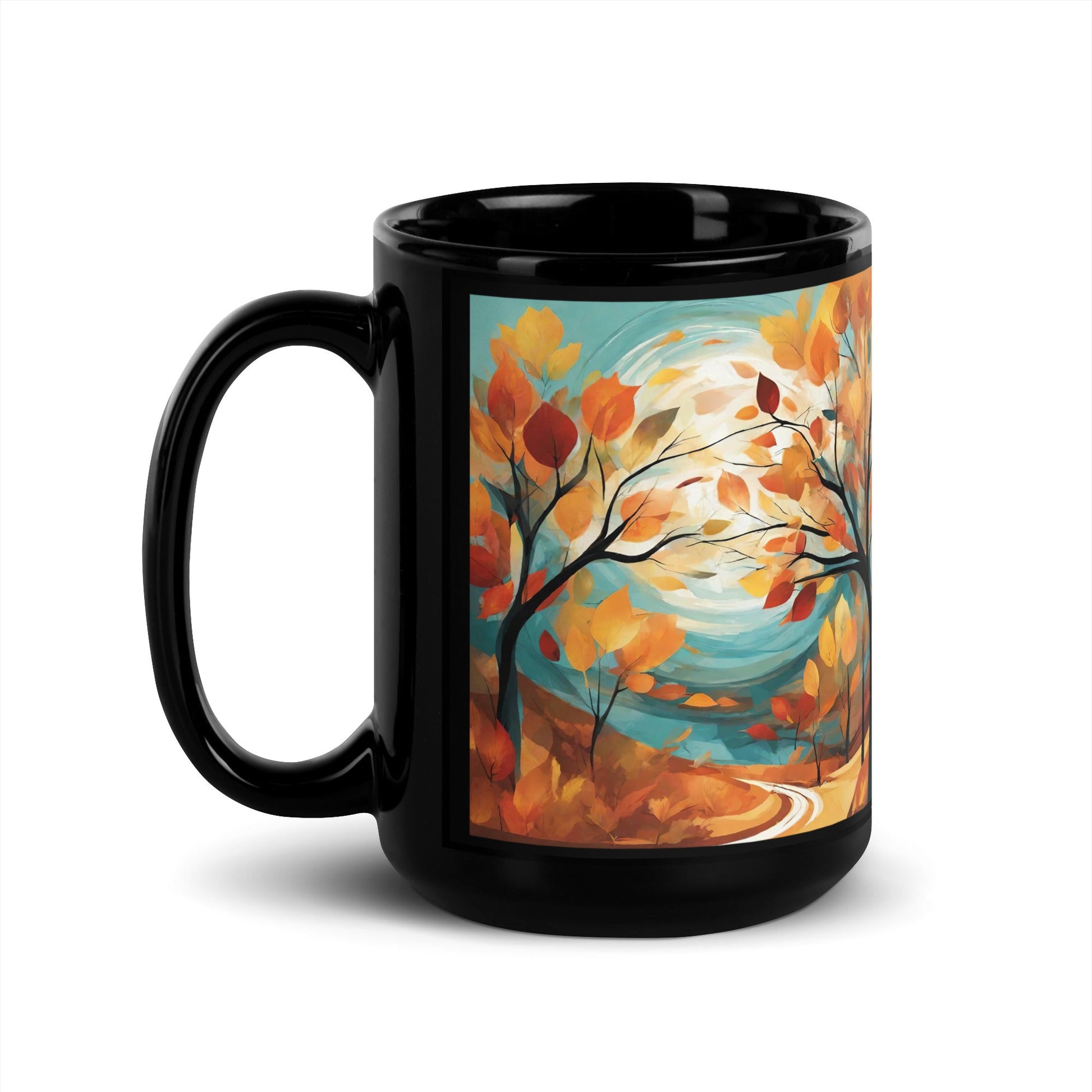 Black Glossy Mug