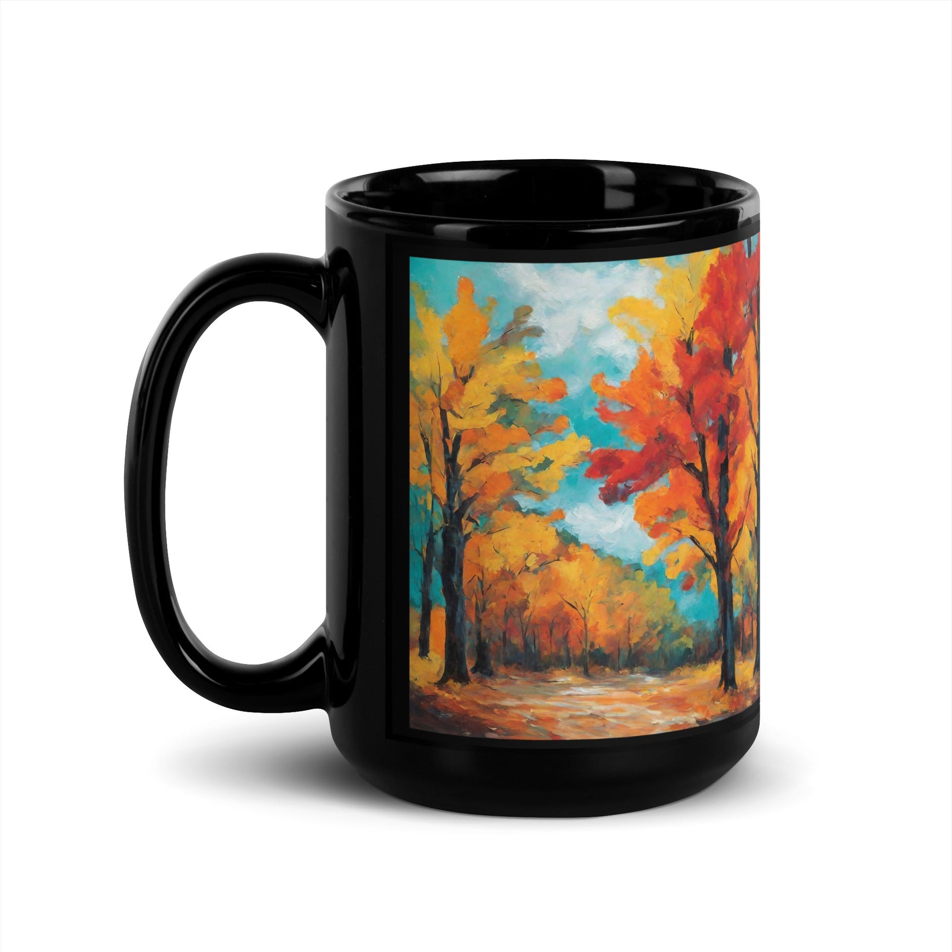 Black Glossy Mug