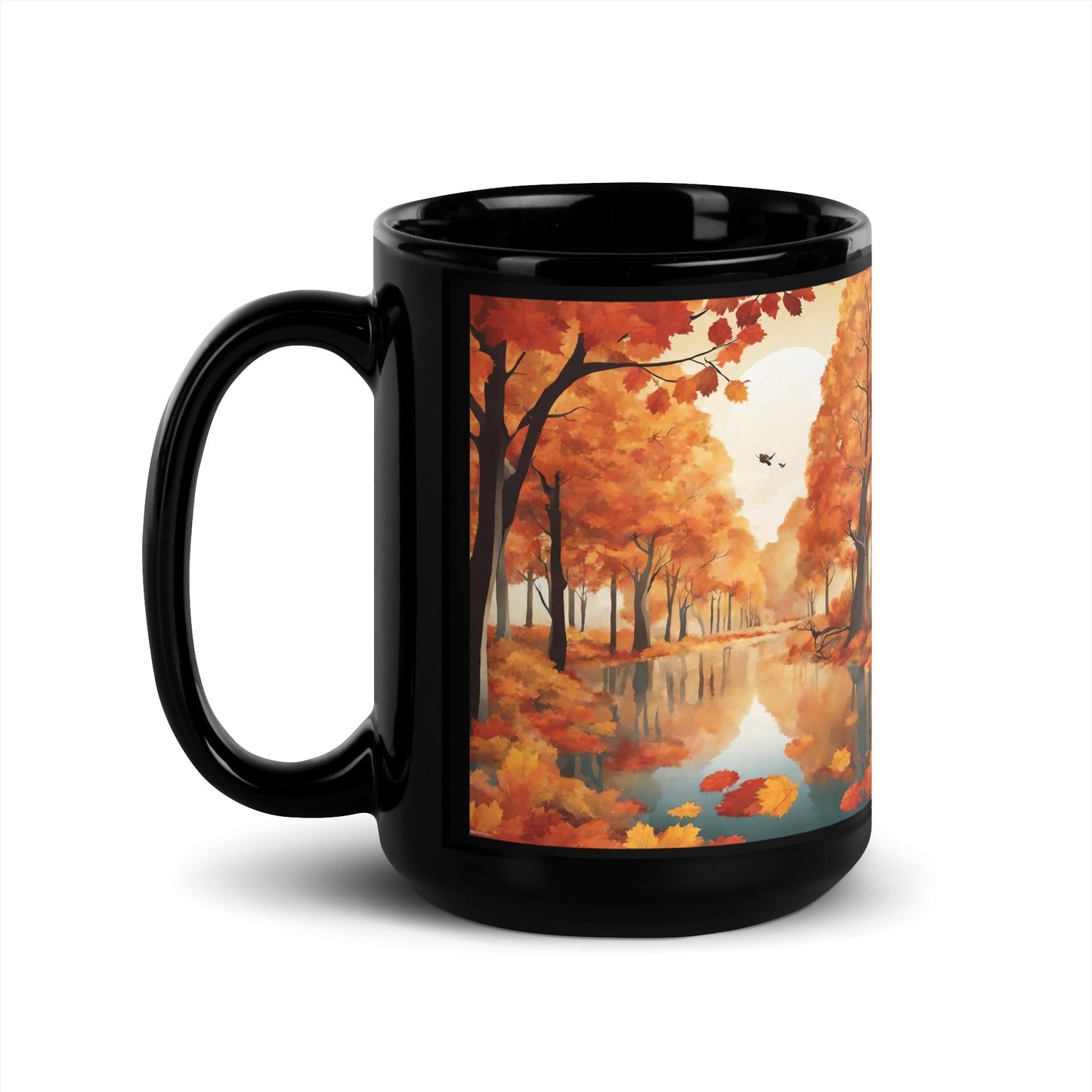 Black Glossy Mug