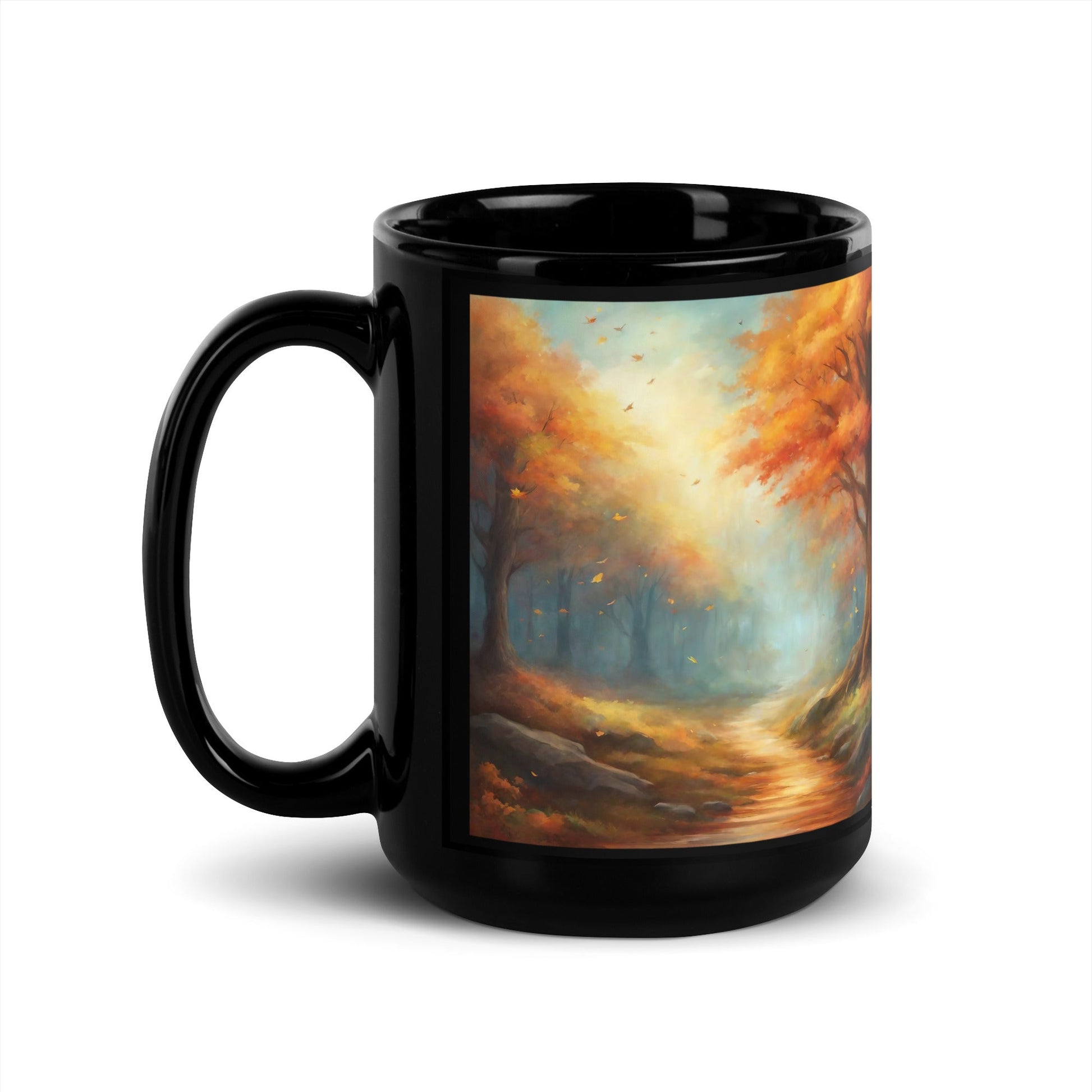 Black Glossy Mug