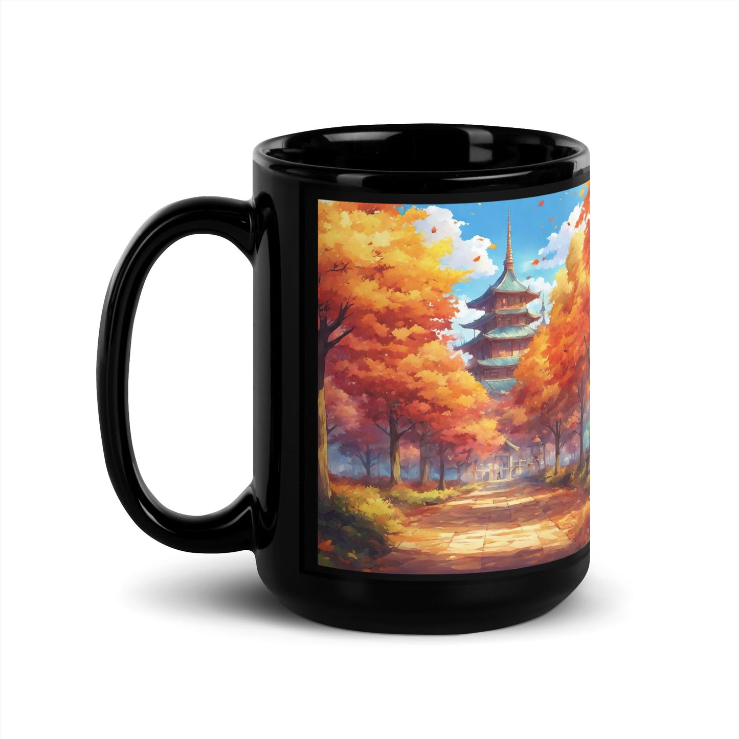 Black Glossy Mug