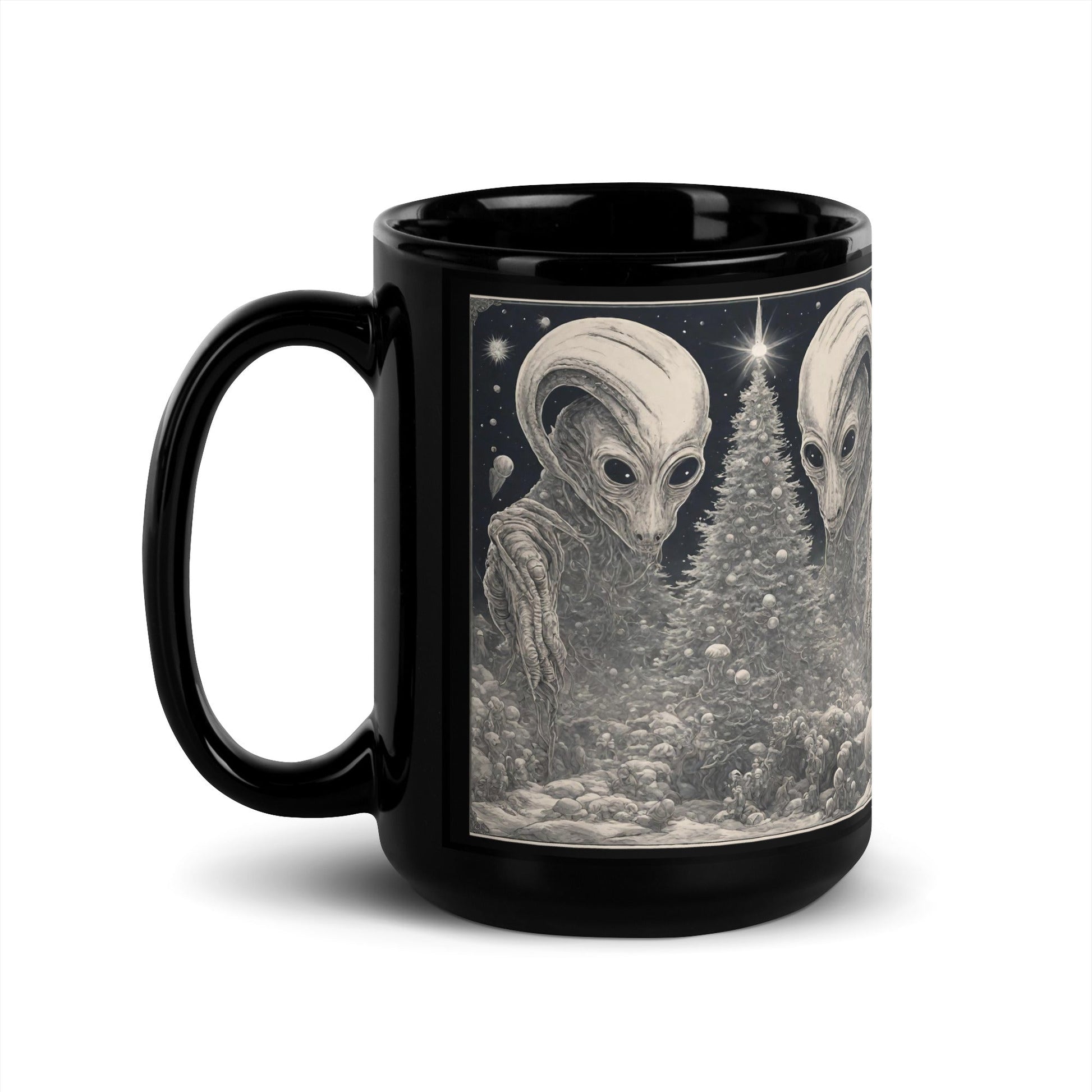 Black Glossy Mug