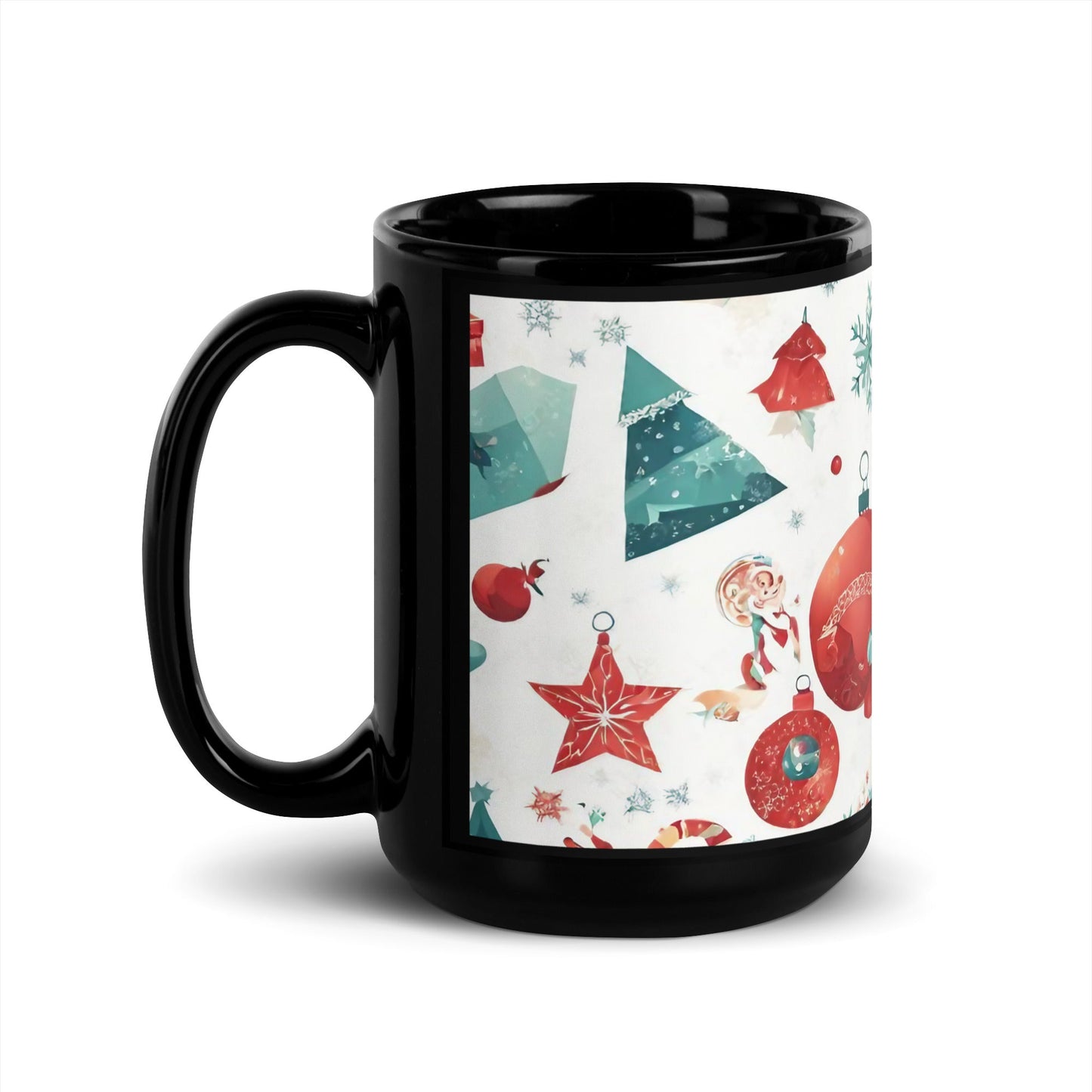 Black Glossy Mug