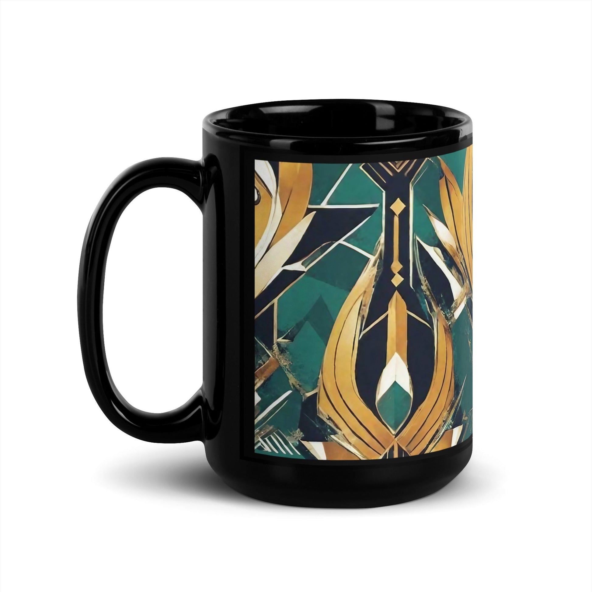 Black Glossy Mug