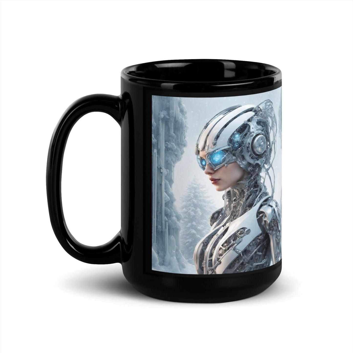 Black Glossy Mug