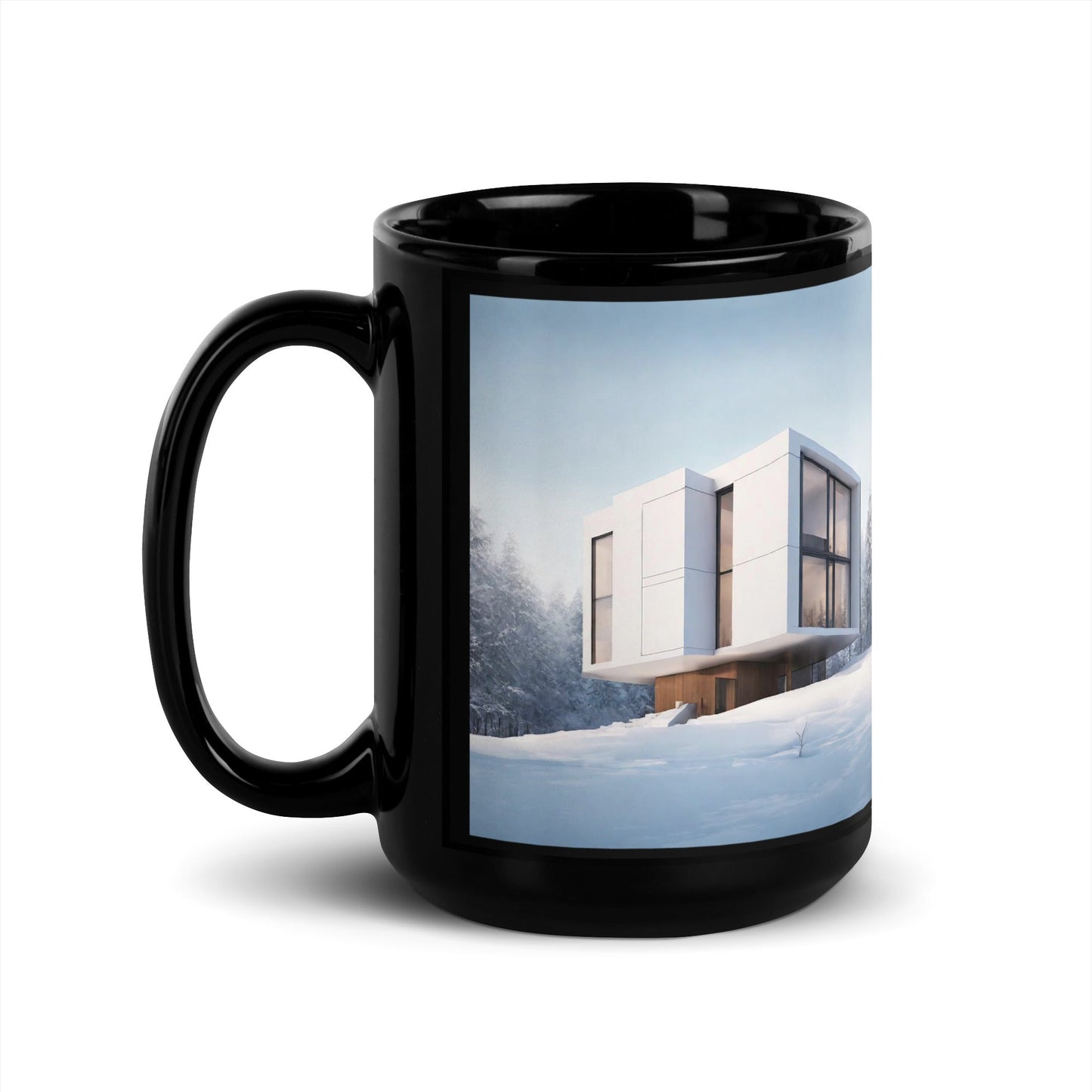 Black Glossy Mug