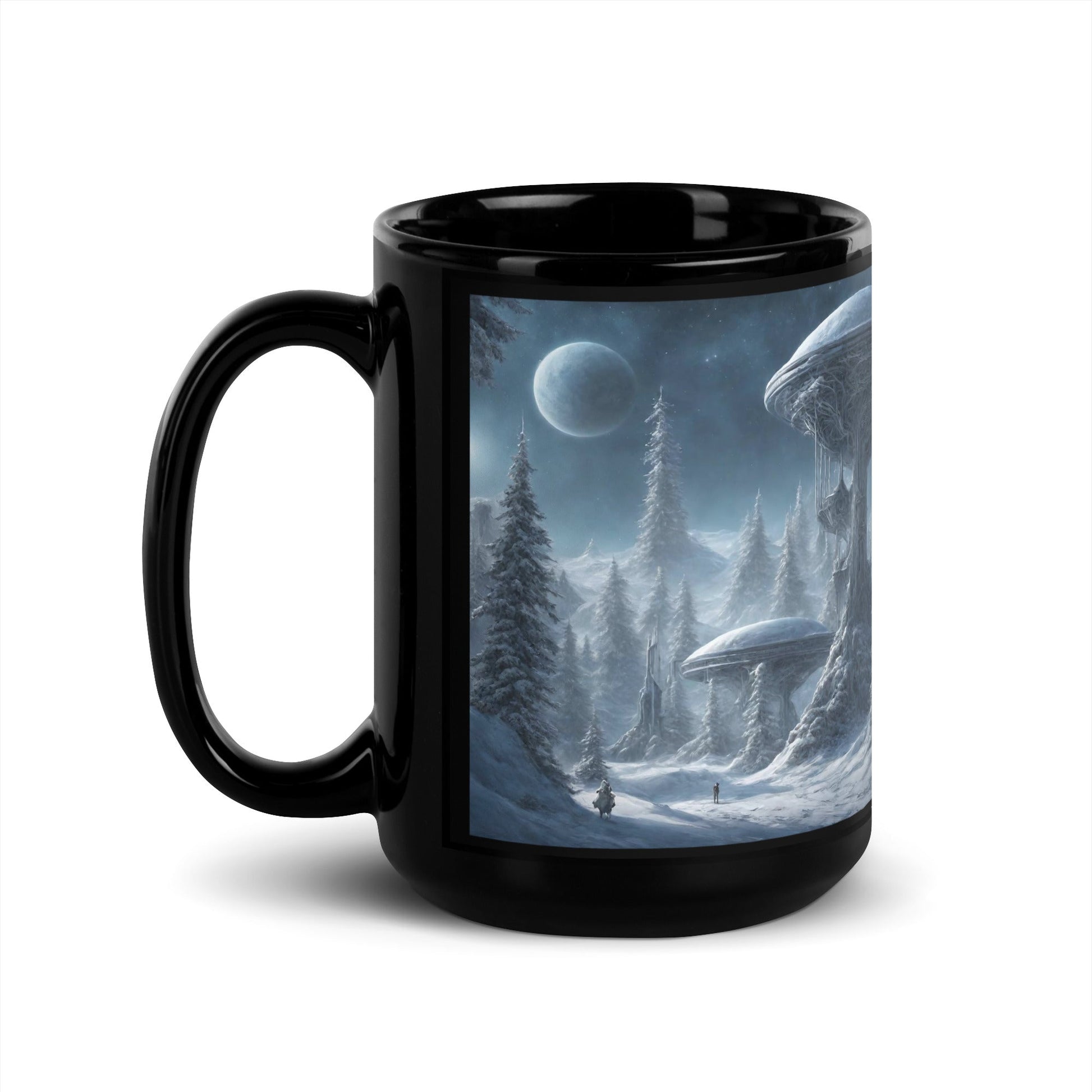 Black Glossy Mug