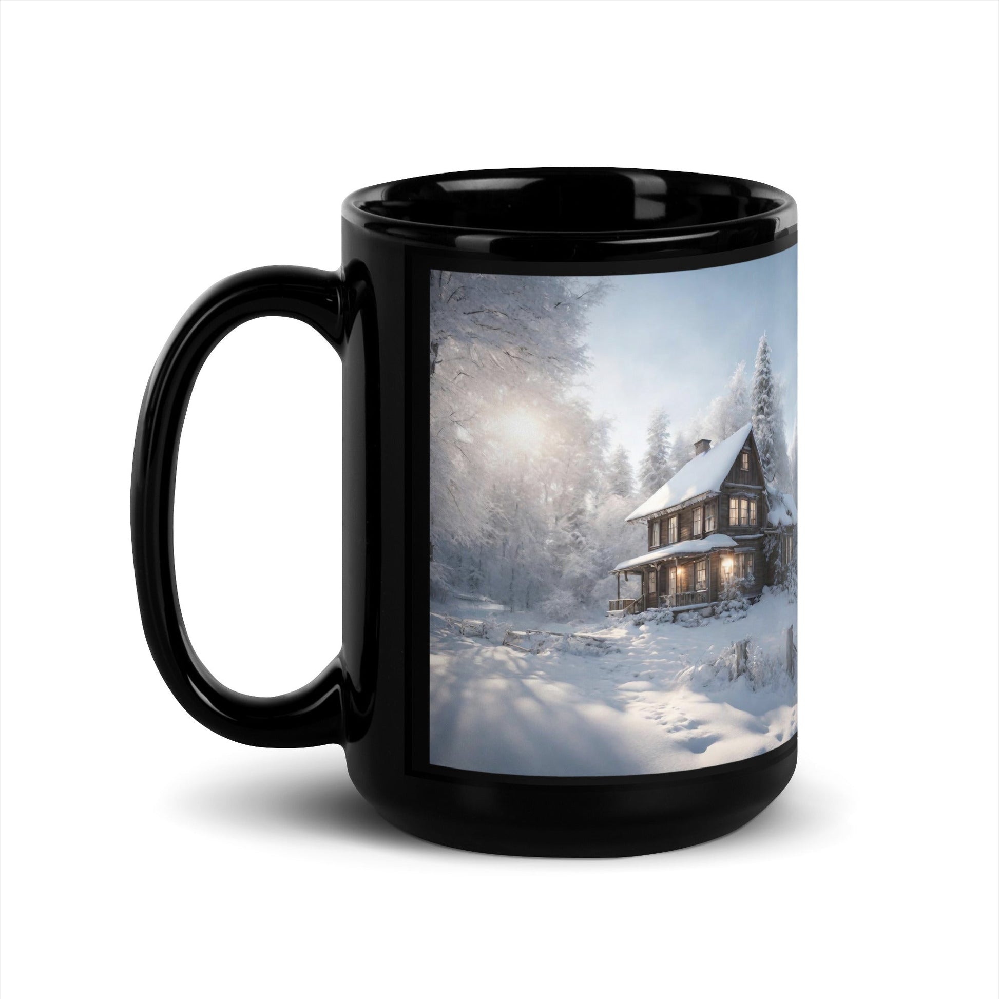 Black Glossy Mug