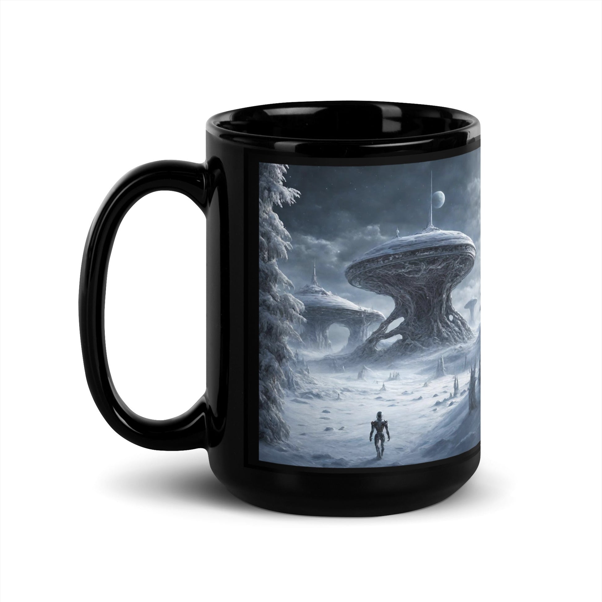 Black Glossy Mug