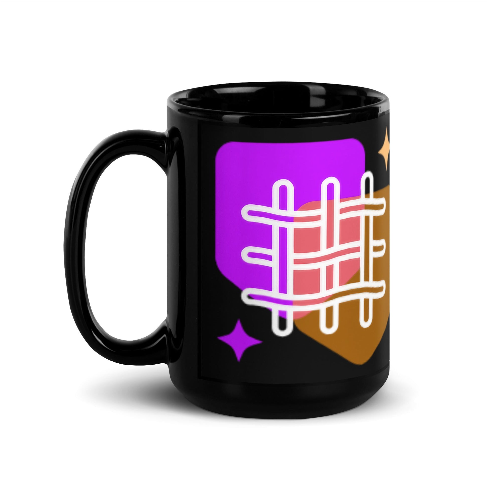 Black Glossy Mug