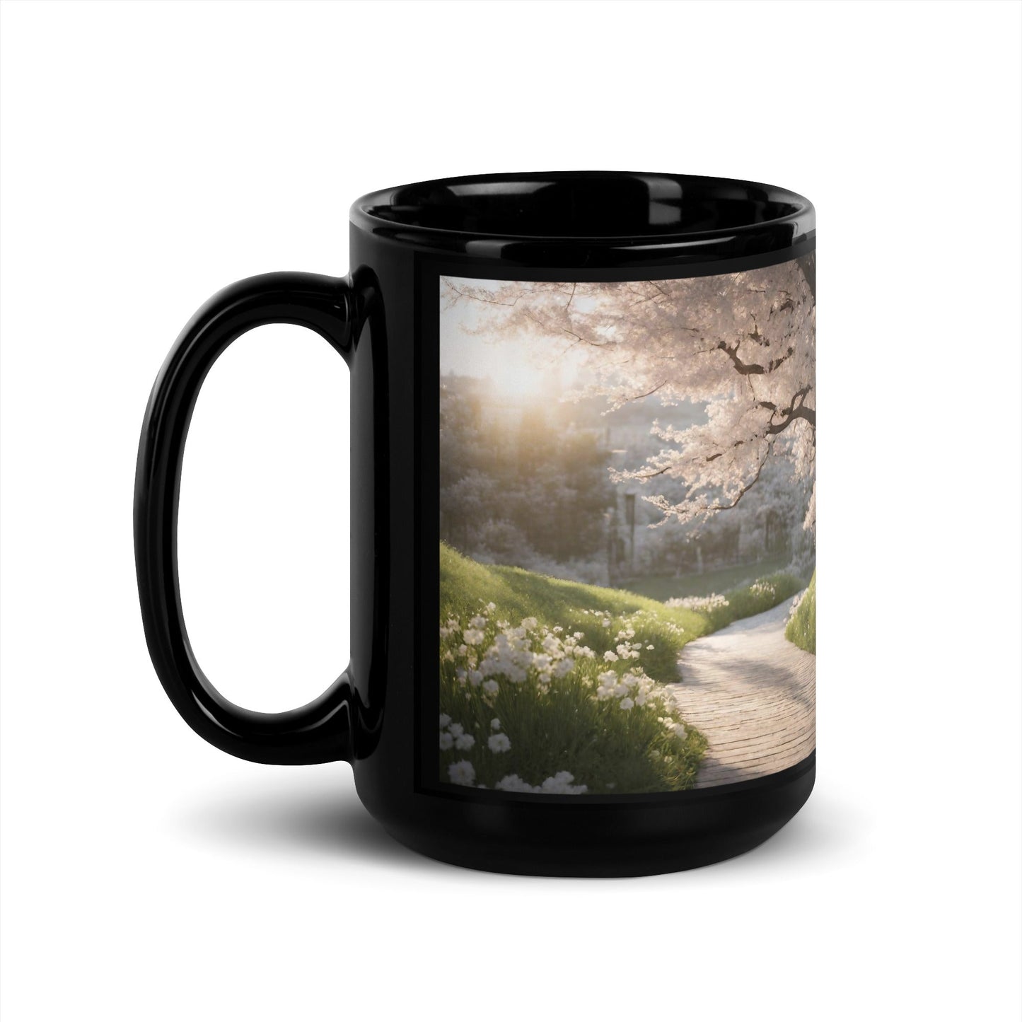 Black Glossy Mug