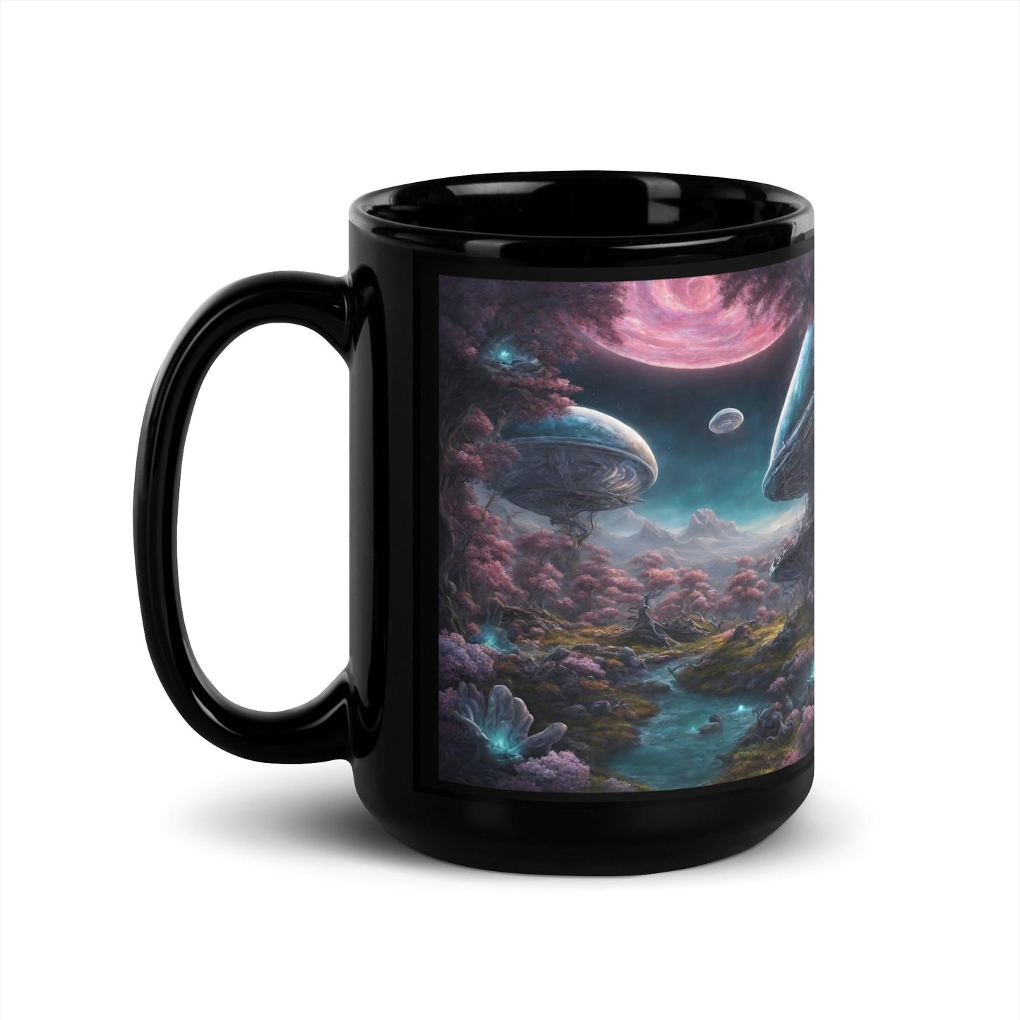 Black Glossy Mug