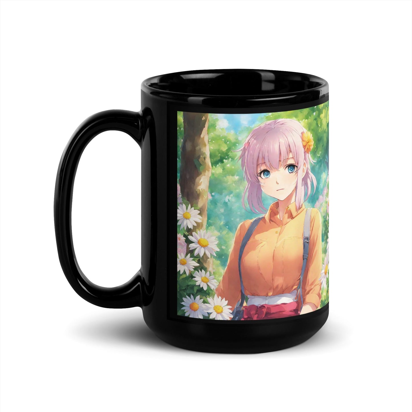 Black Glossy Mug