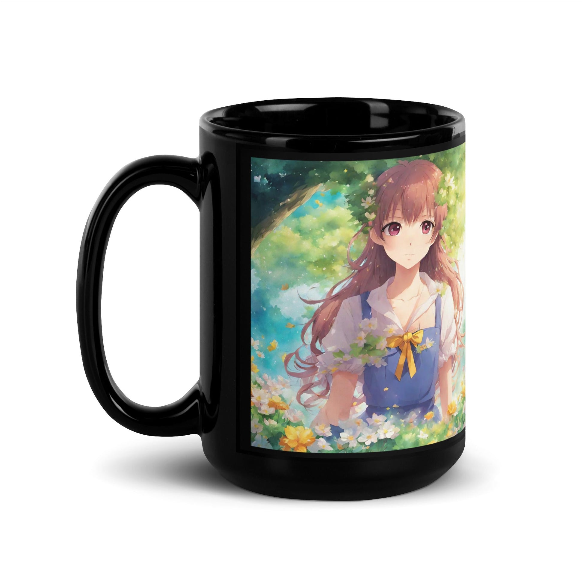 Black Glossy Mug