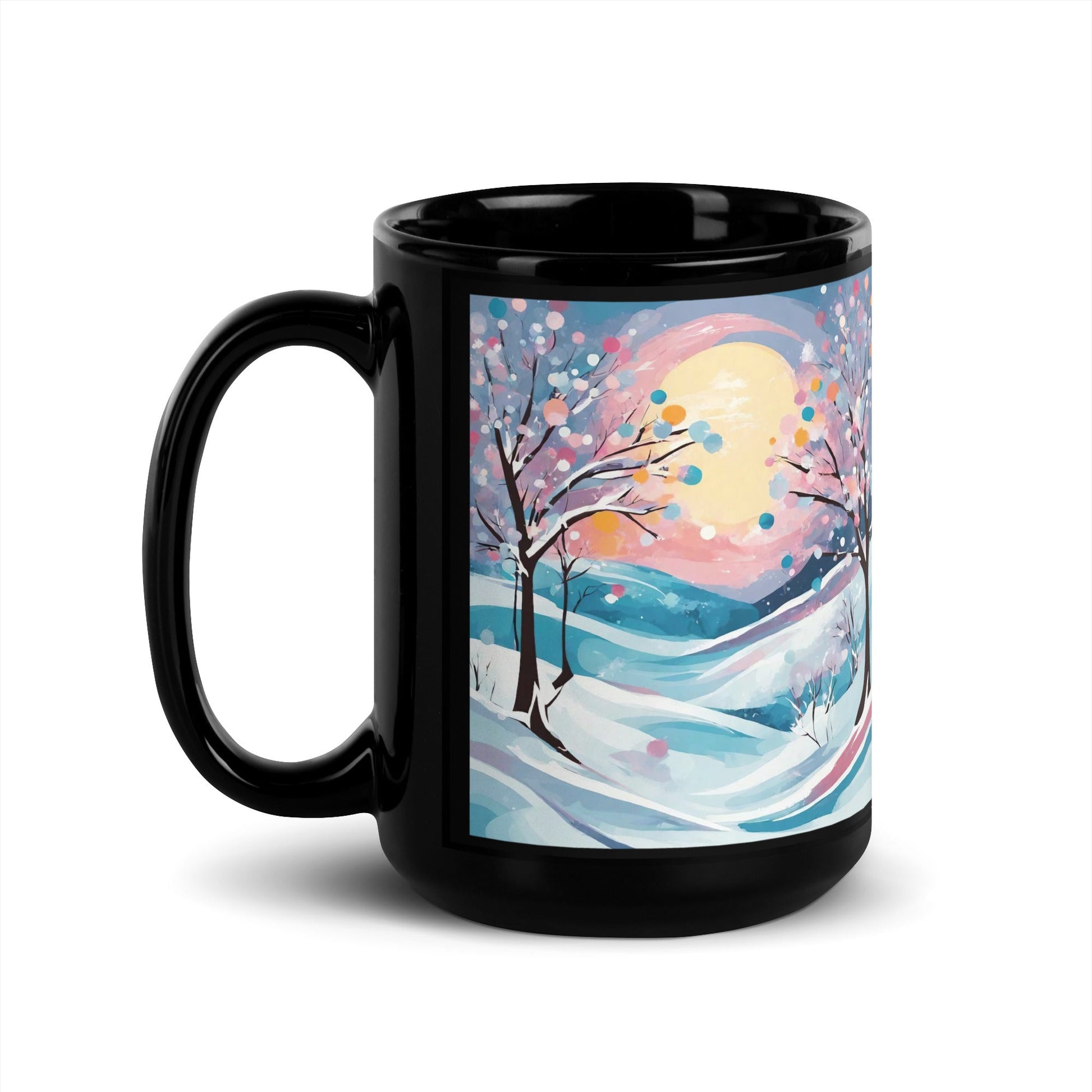 Black Glossy Mug