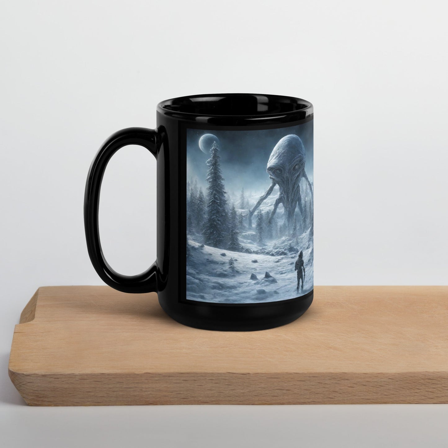 Black Glossy Mug