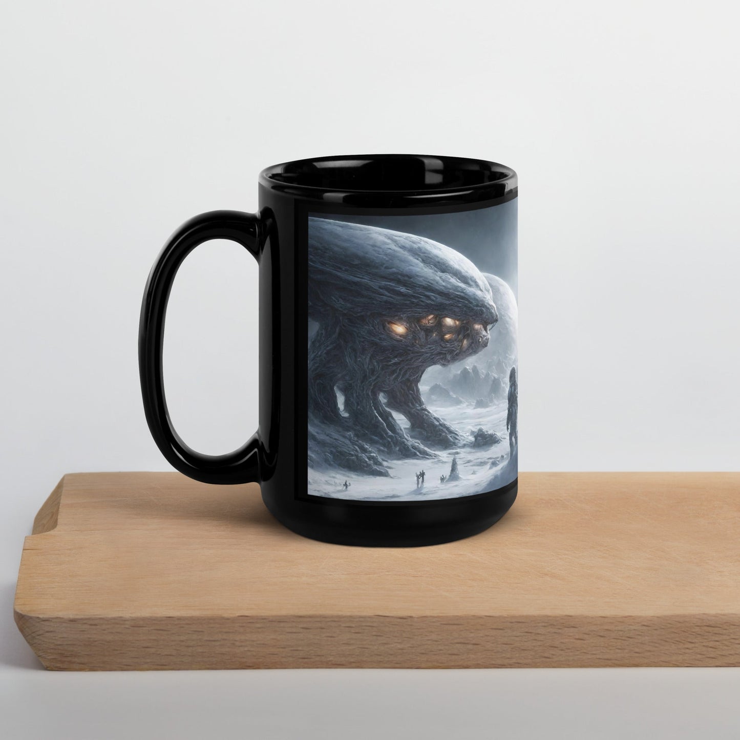 Black Glossy Mug