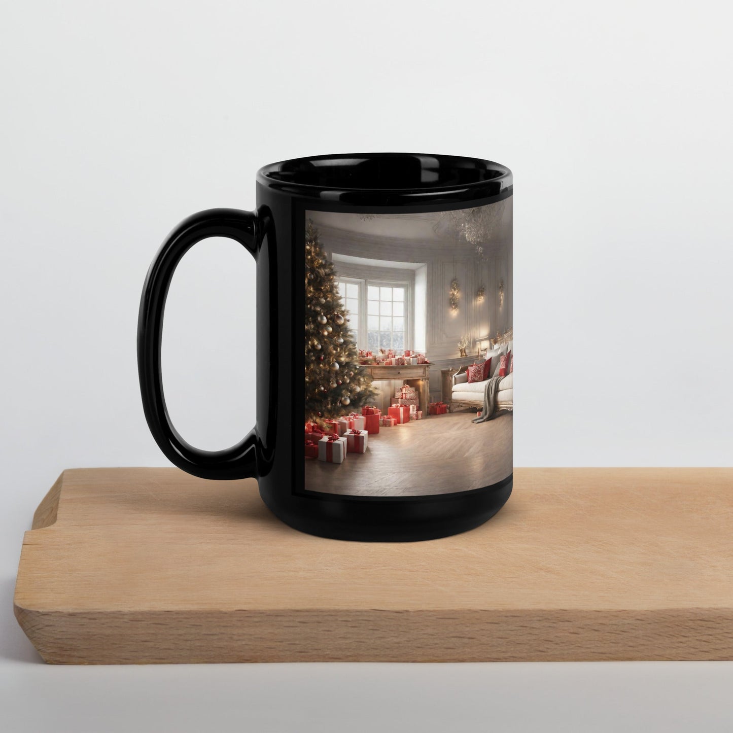 Black Glossy Mug