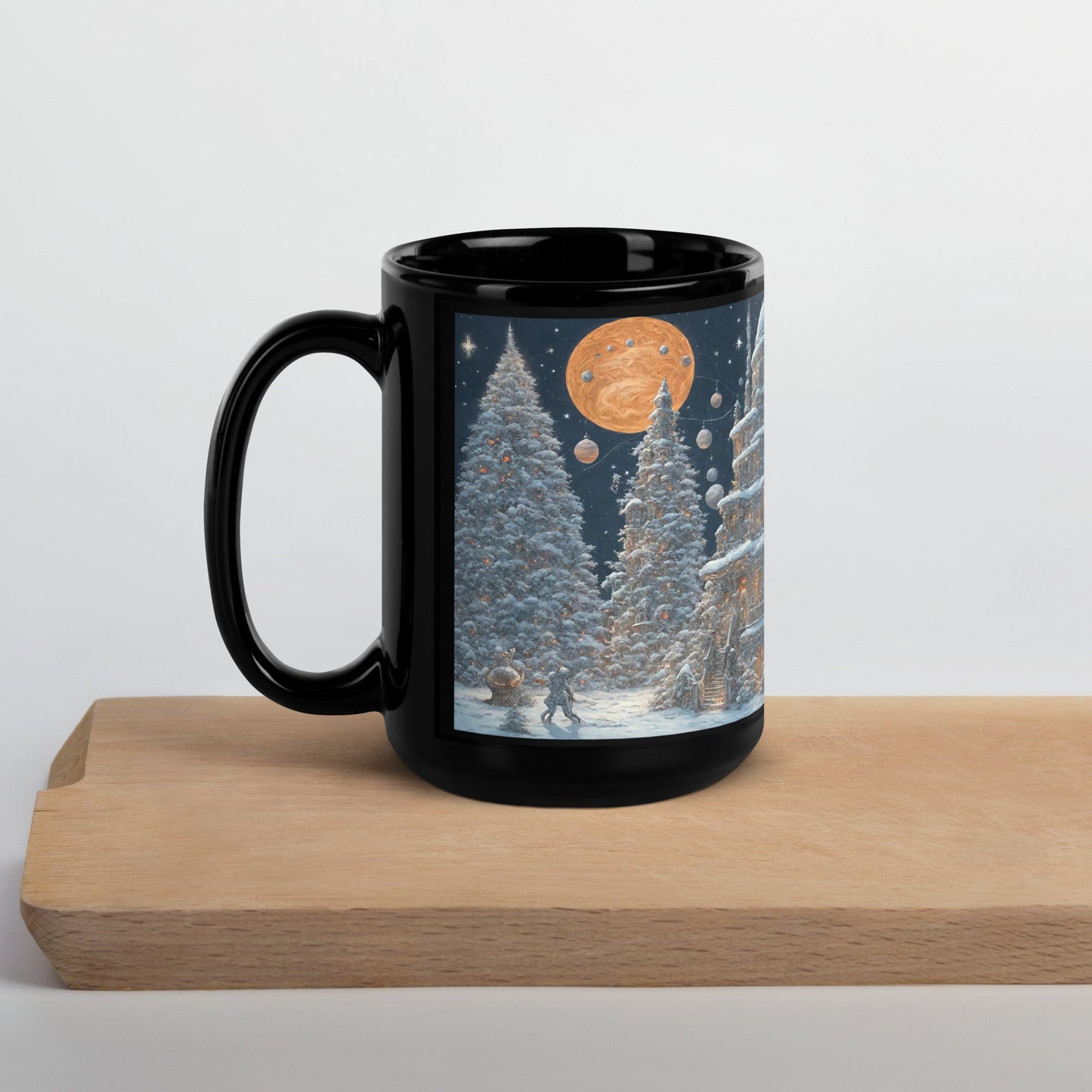 Black Glossy Mug