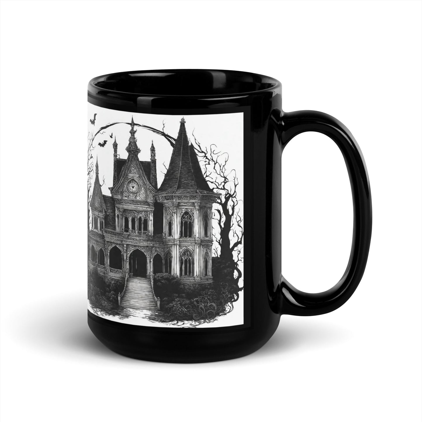 Black Glossy Mug