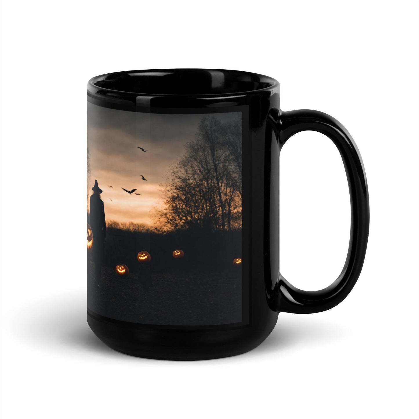 Black Glossy Mug
