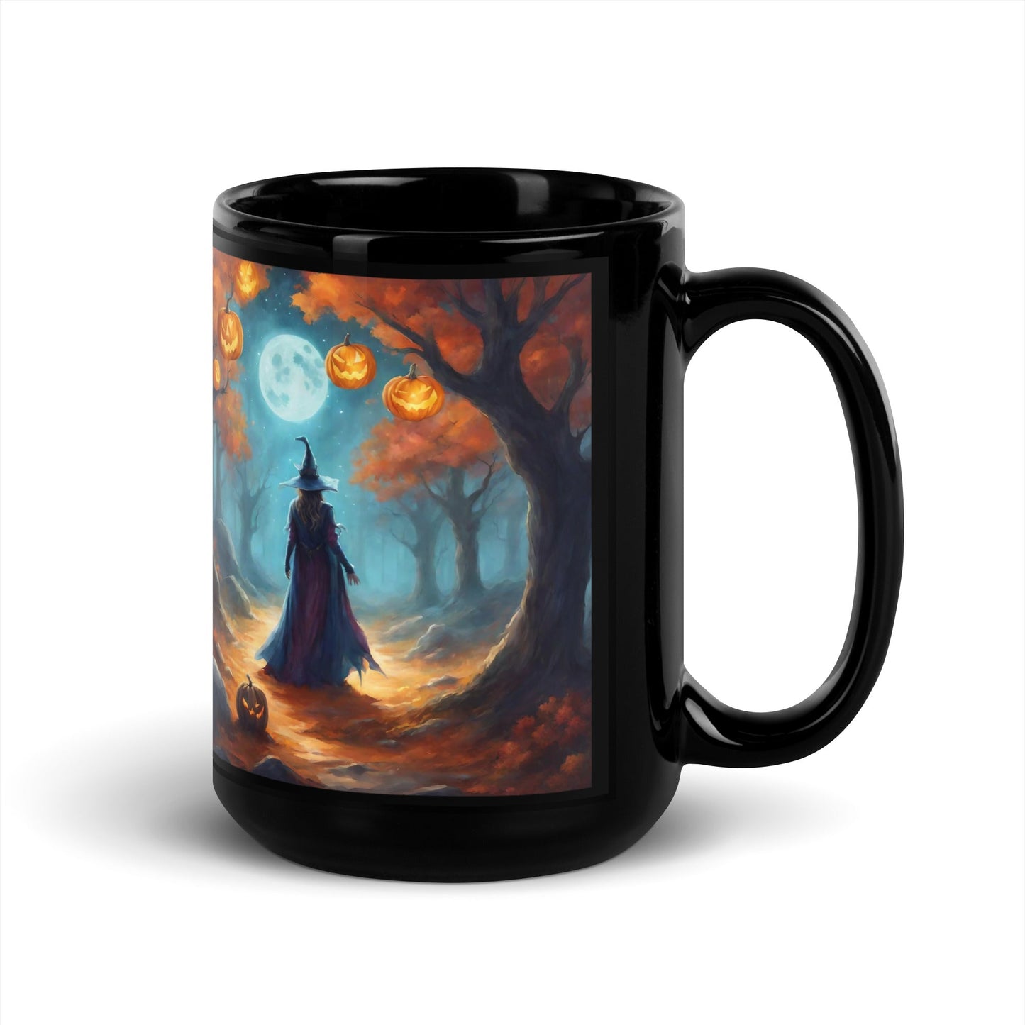 Black Glossy Mug