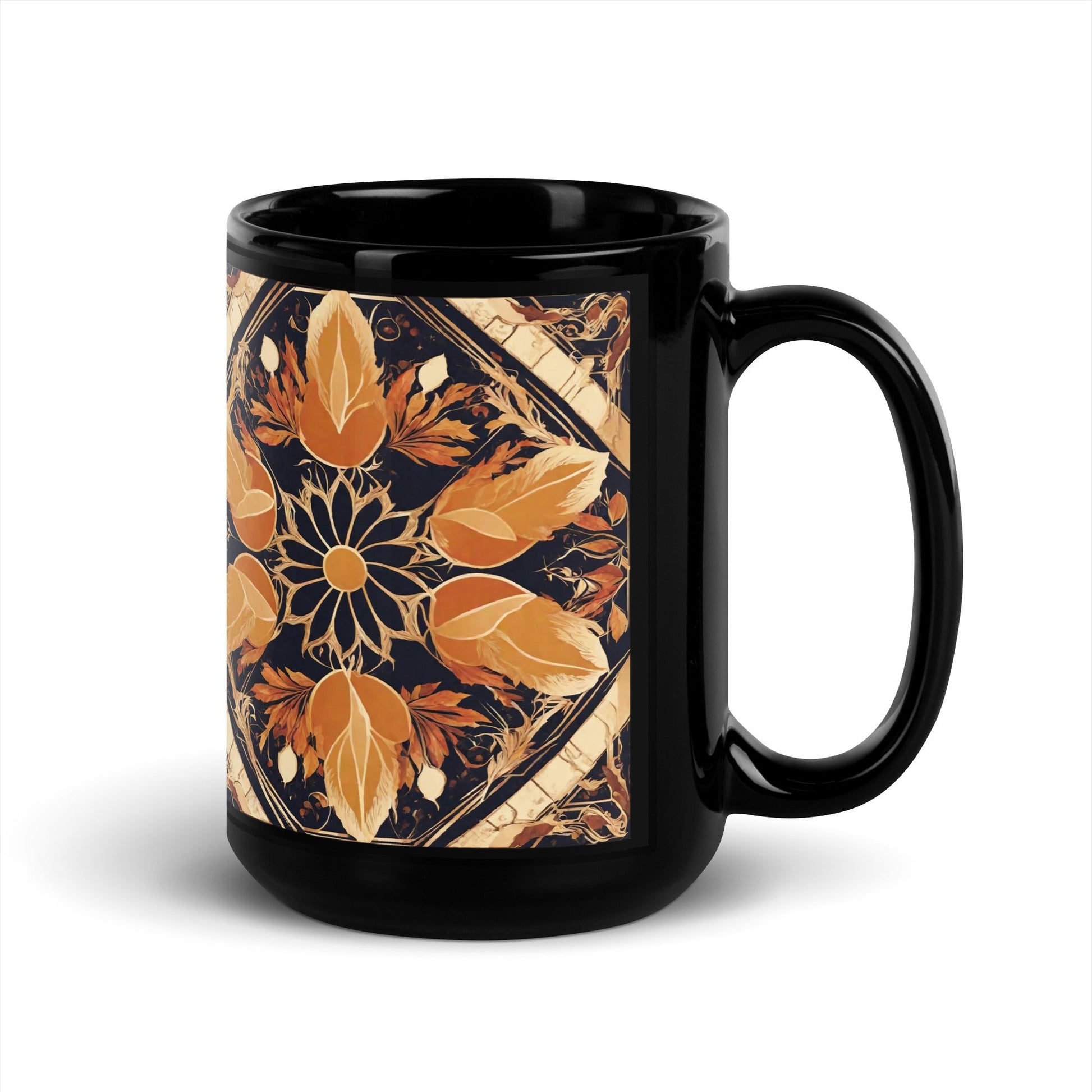Black Glossy Mug