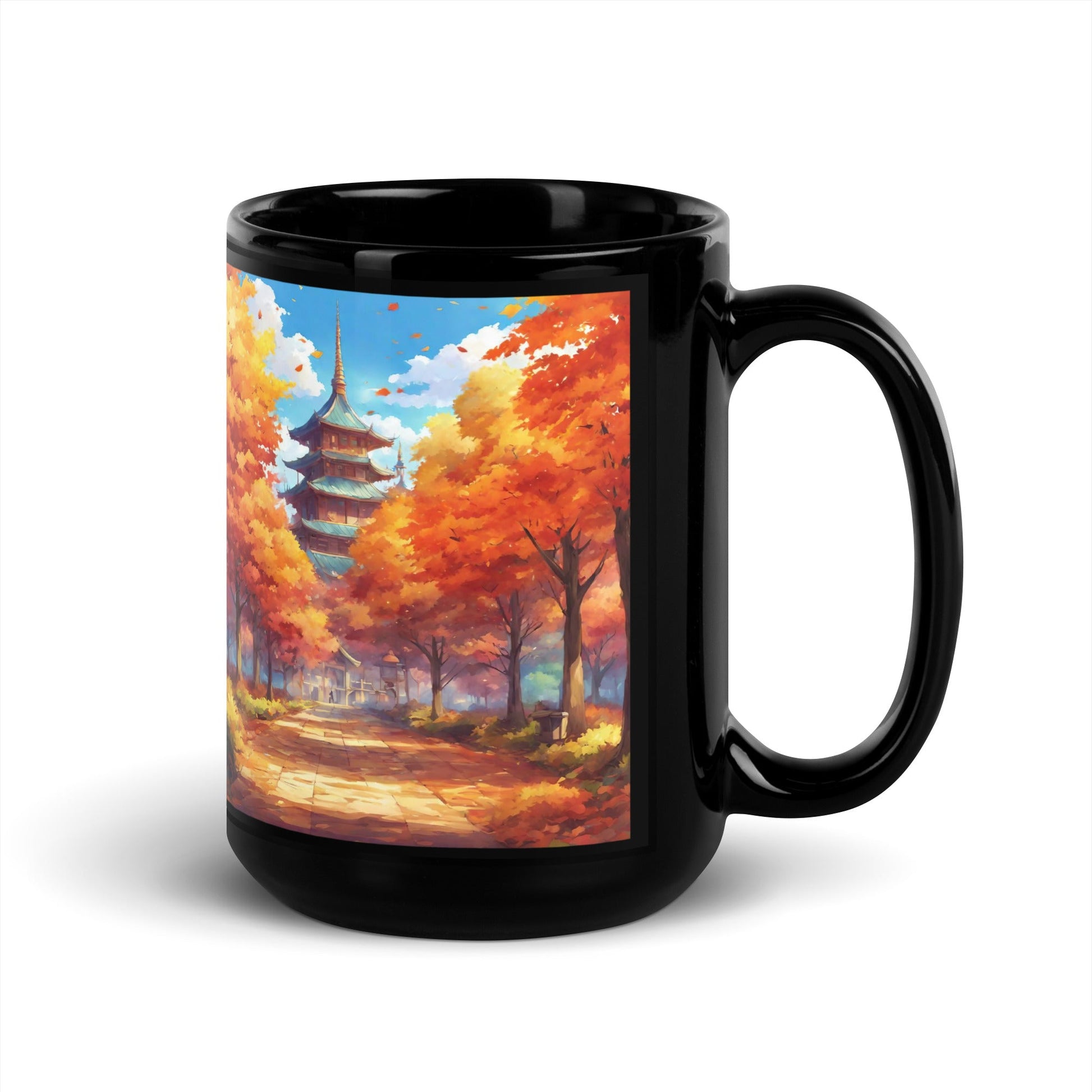 Black Glossy Mug