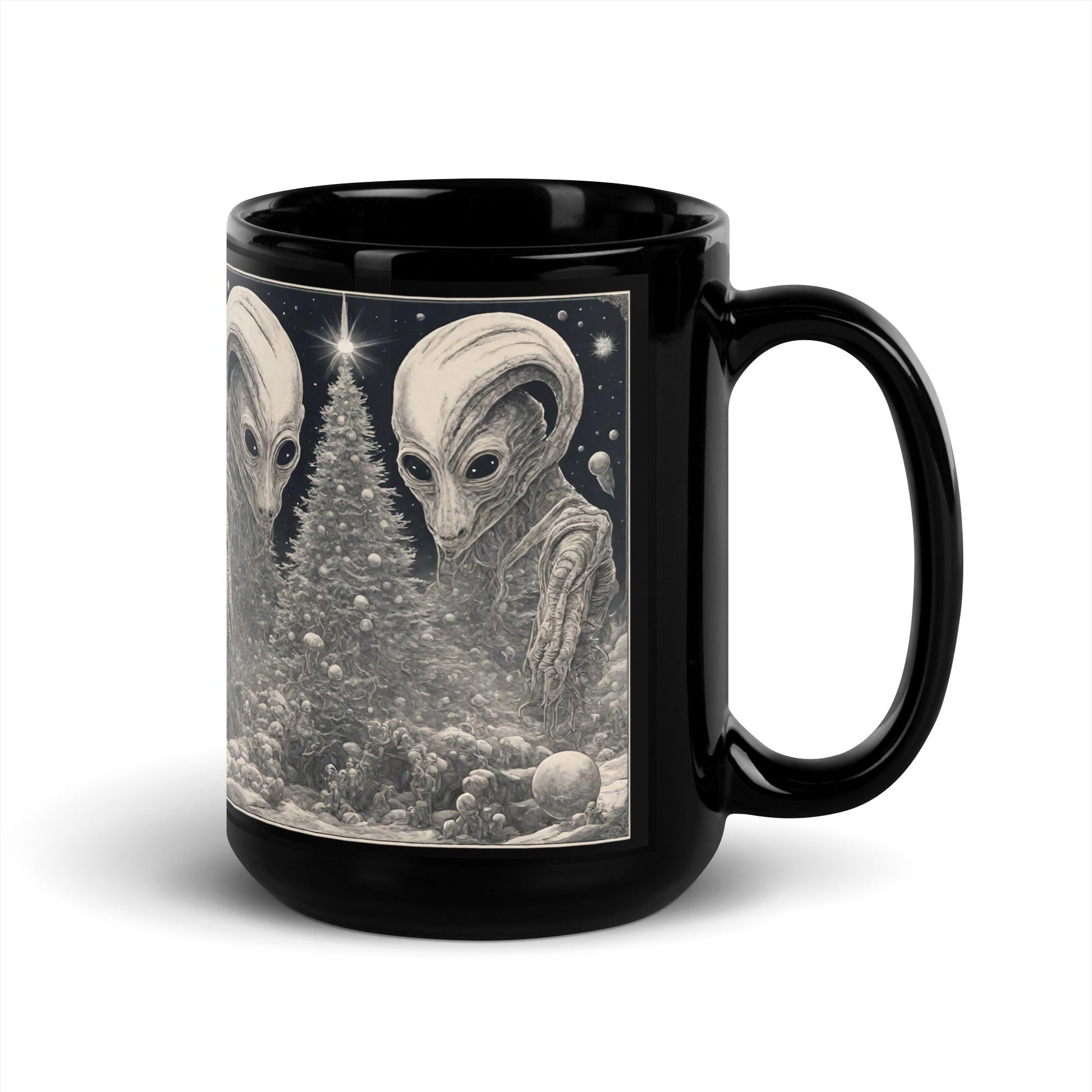 Black Glossy Mug