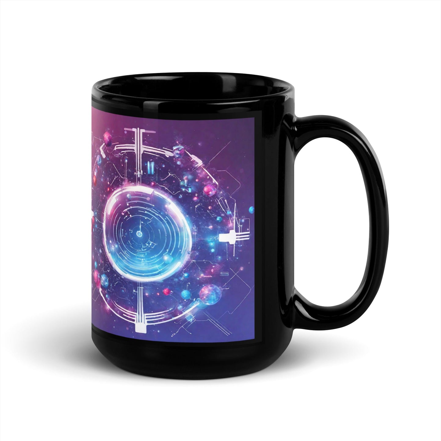 Black Glossy Mug