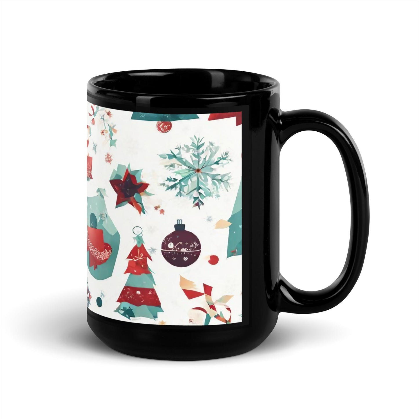 Black Glossy Mug