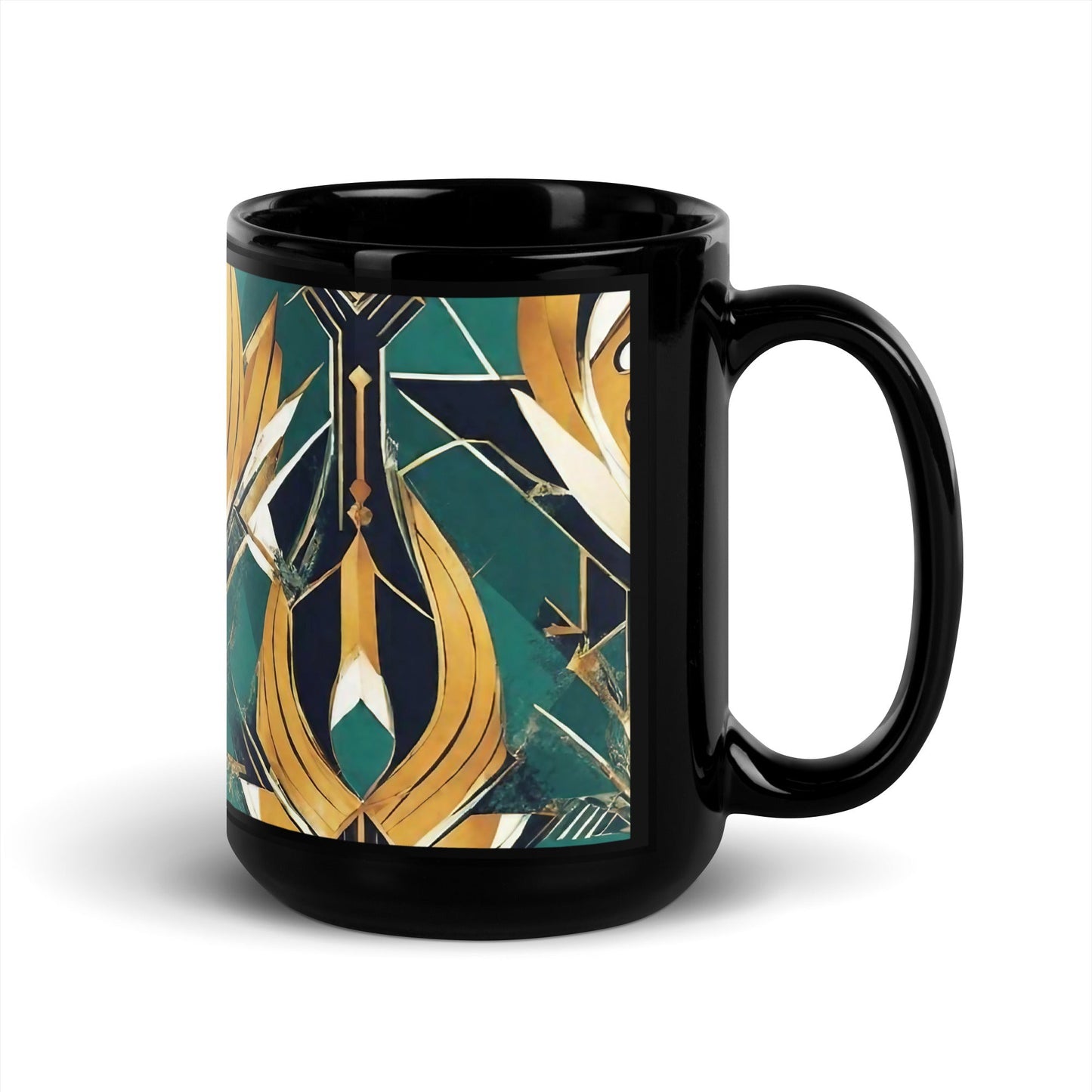 Black Glossy Mug