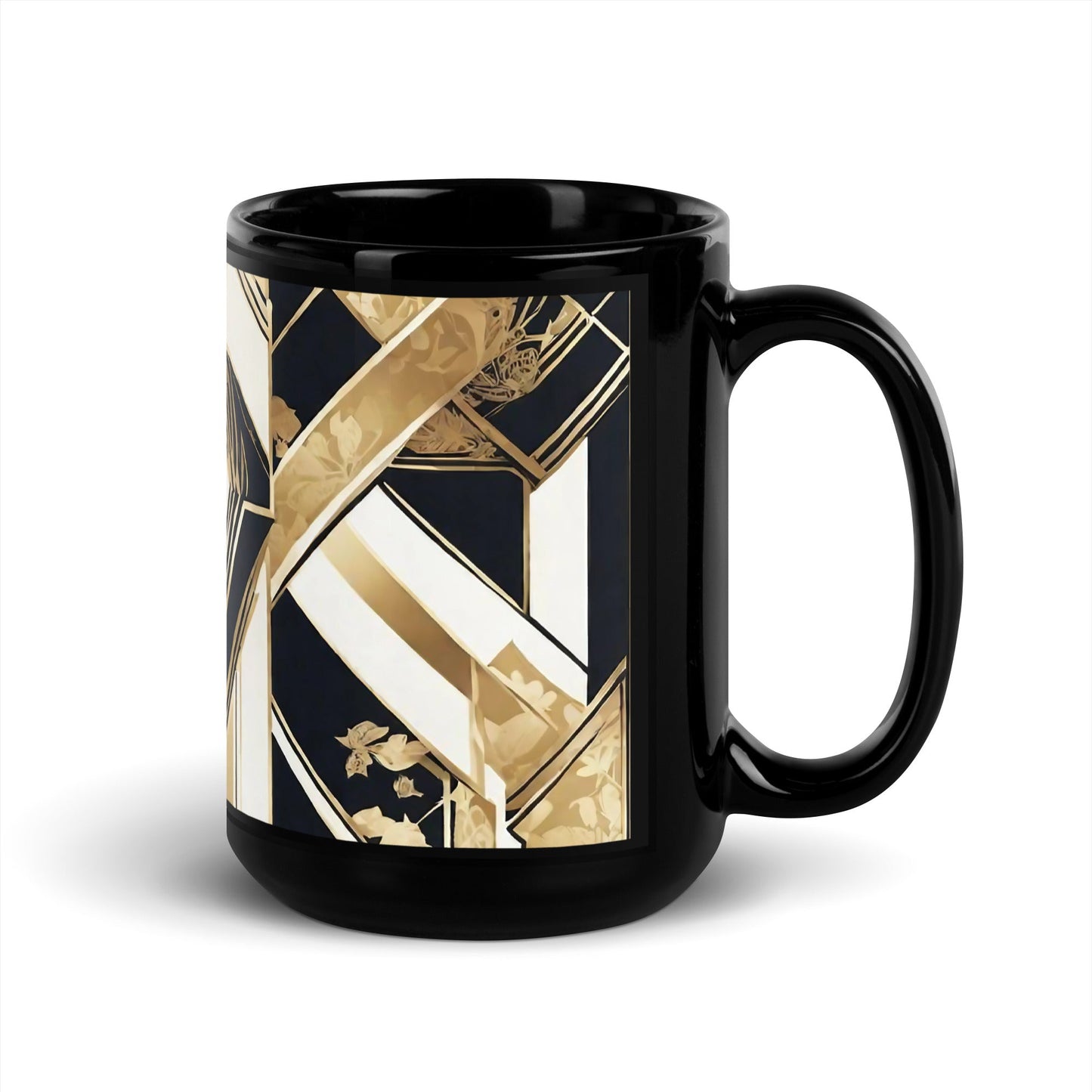 Black Glossy Mug