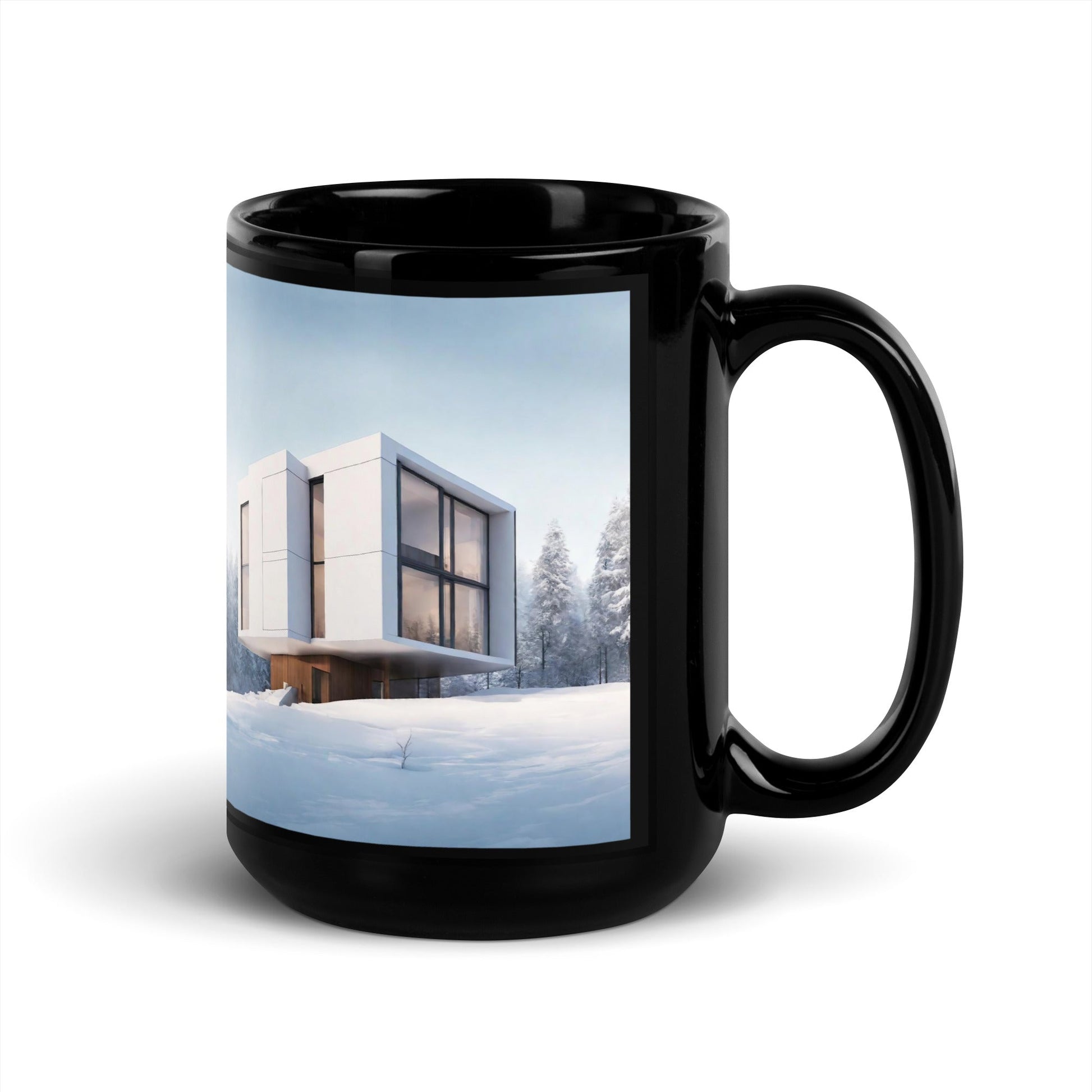 Black Glossy Mug