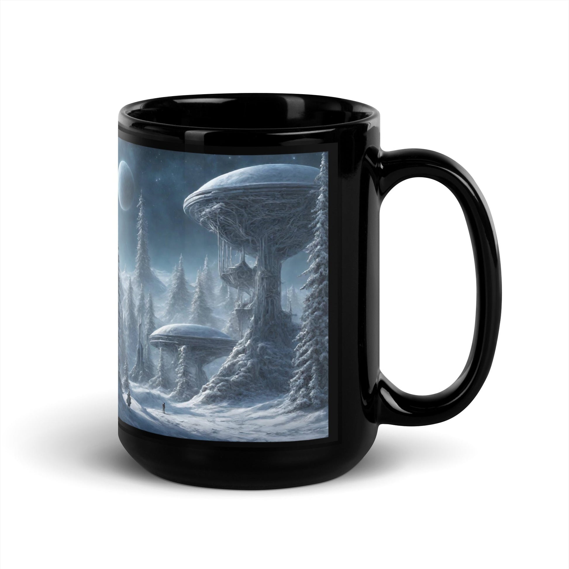 Black Glossy Mug