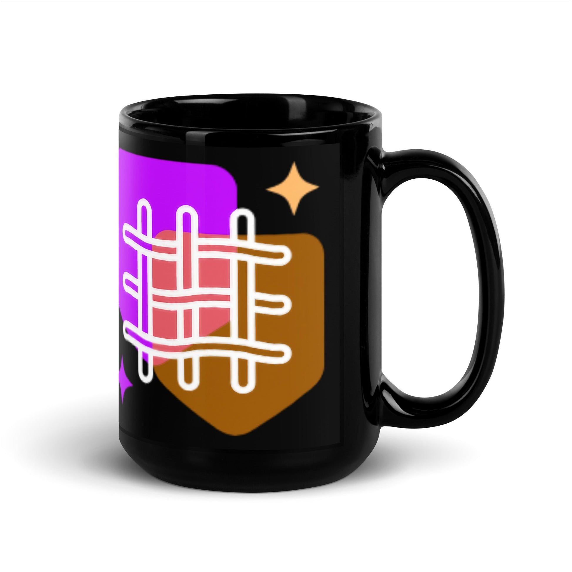 Black Glossy Mug