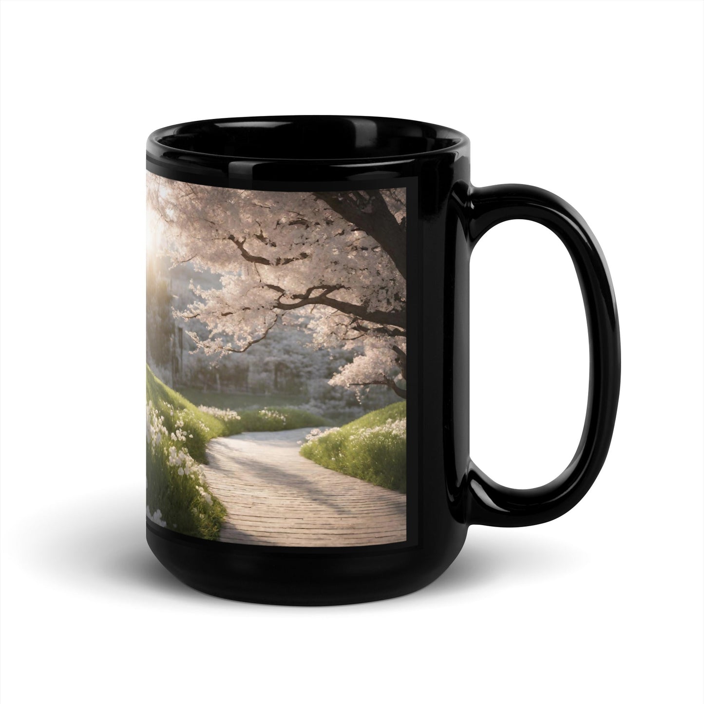 Black Glossy Mug