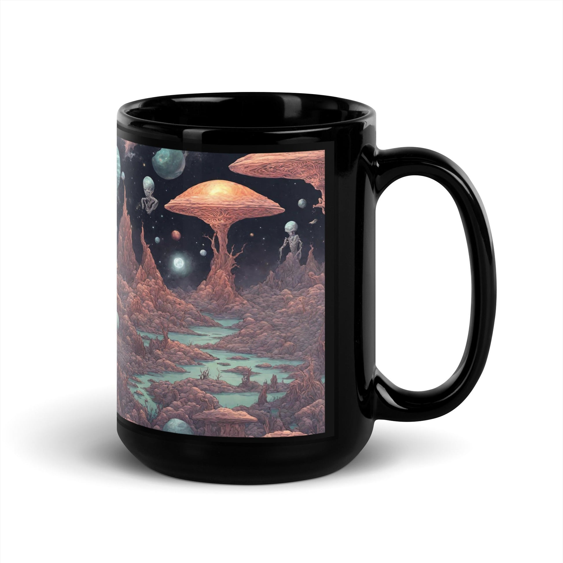 Black Glossy Mug