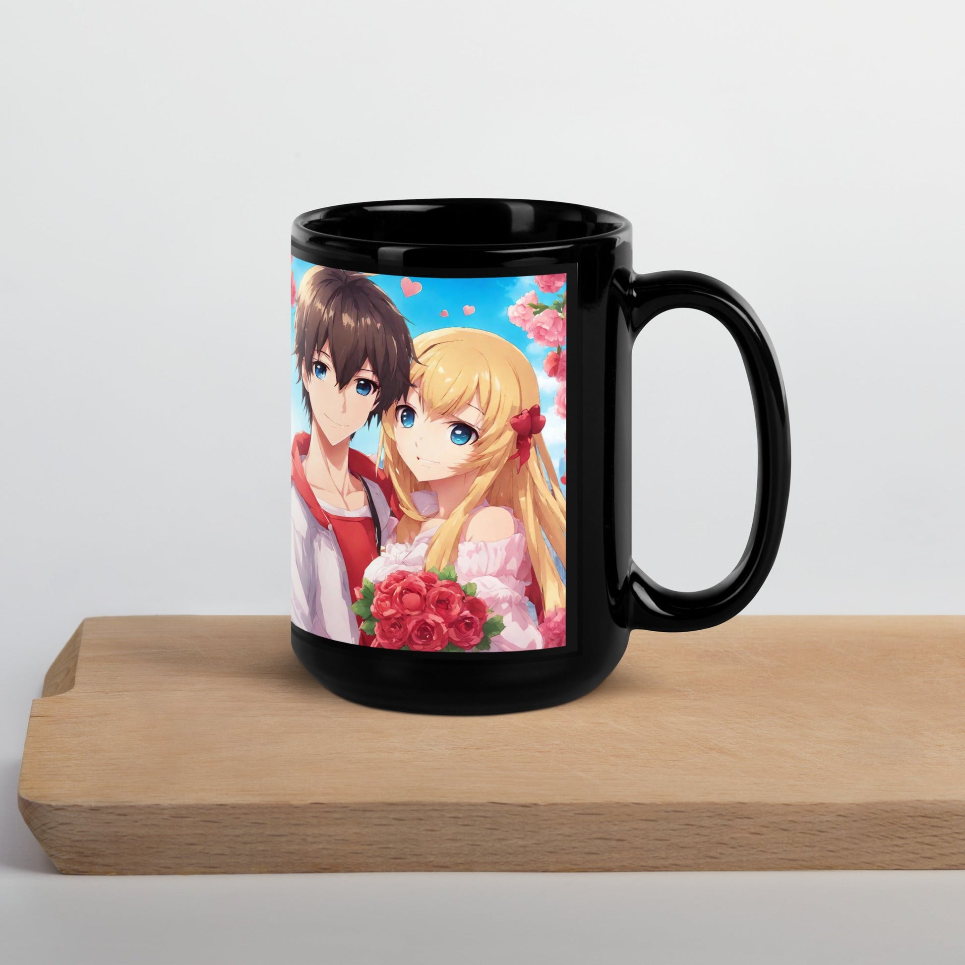 Black Glossy Mug