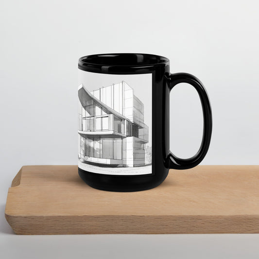 Black Glossy Mug