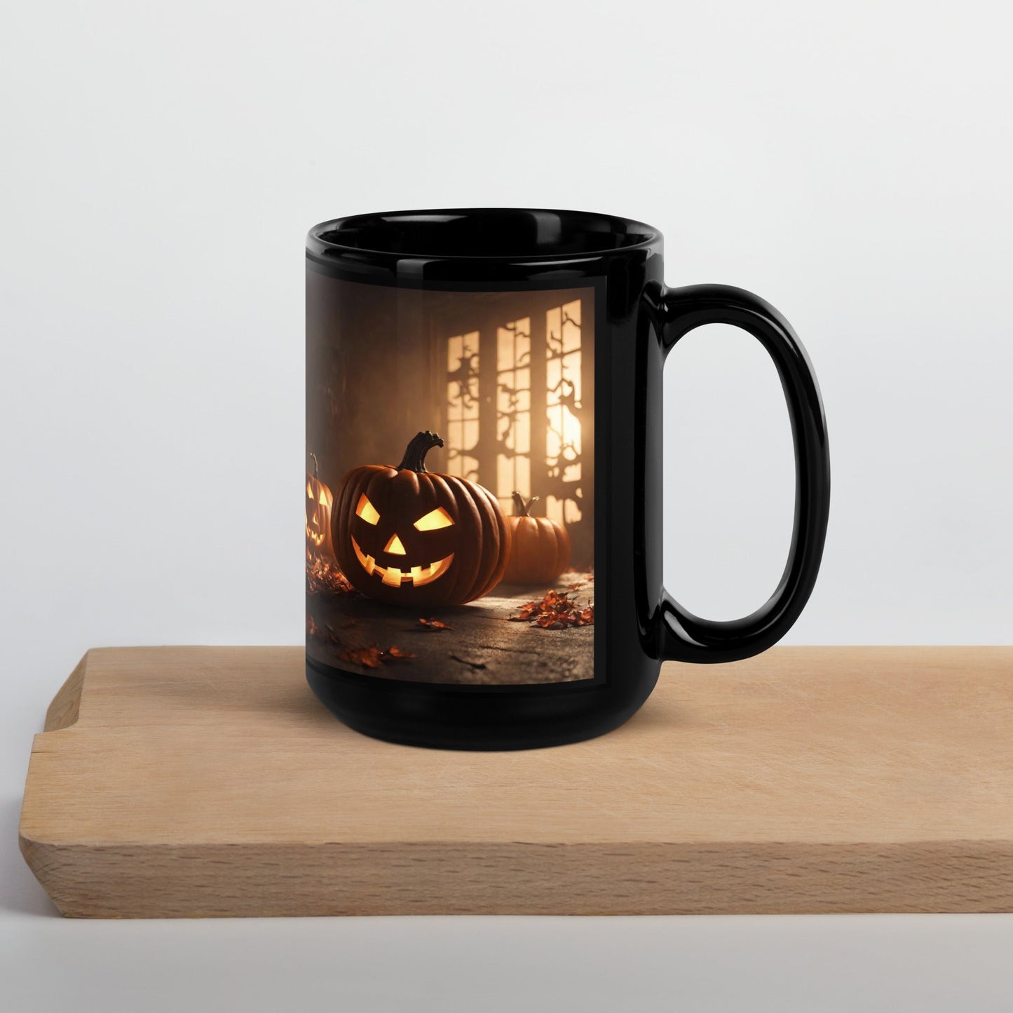 Black Glossy Mug