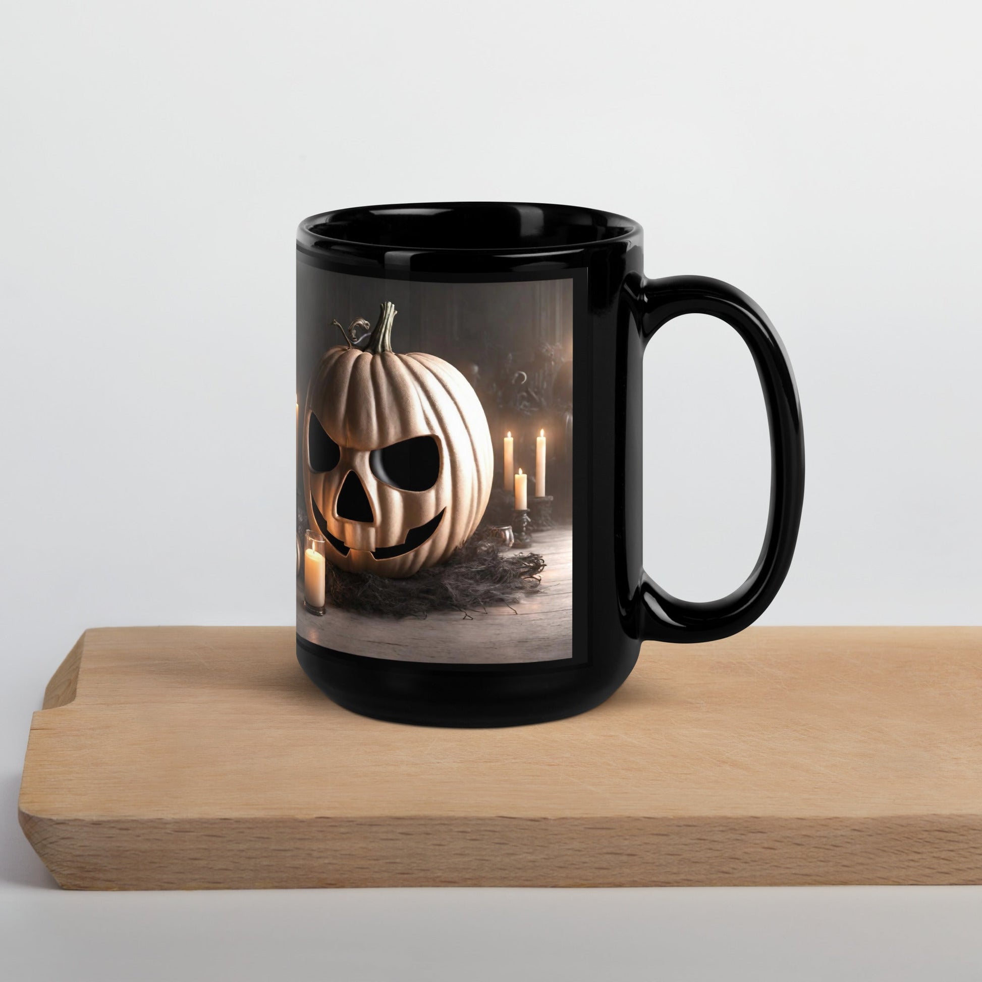 Black Glossy Mug