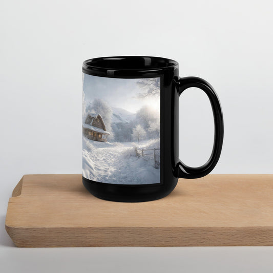 Black Glossy Mug