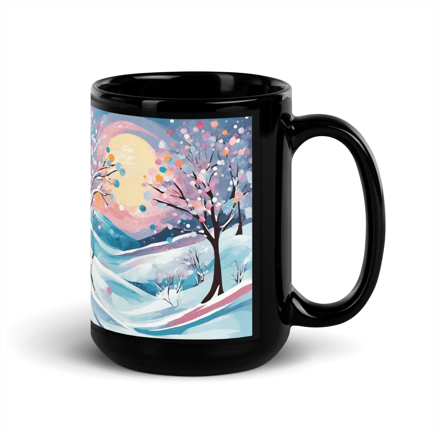 Black Glossy Mug